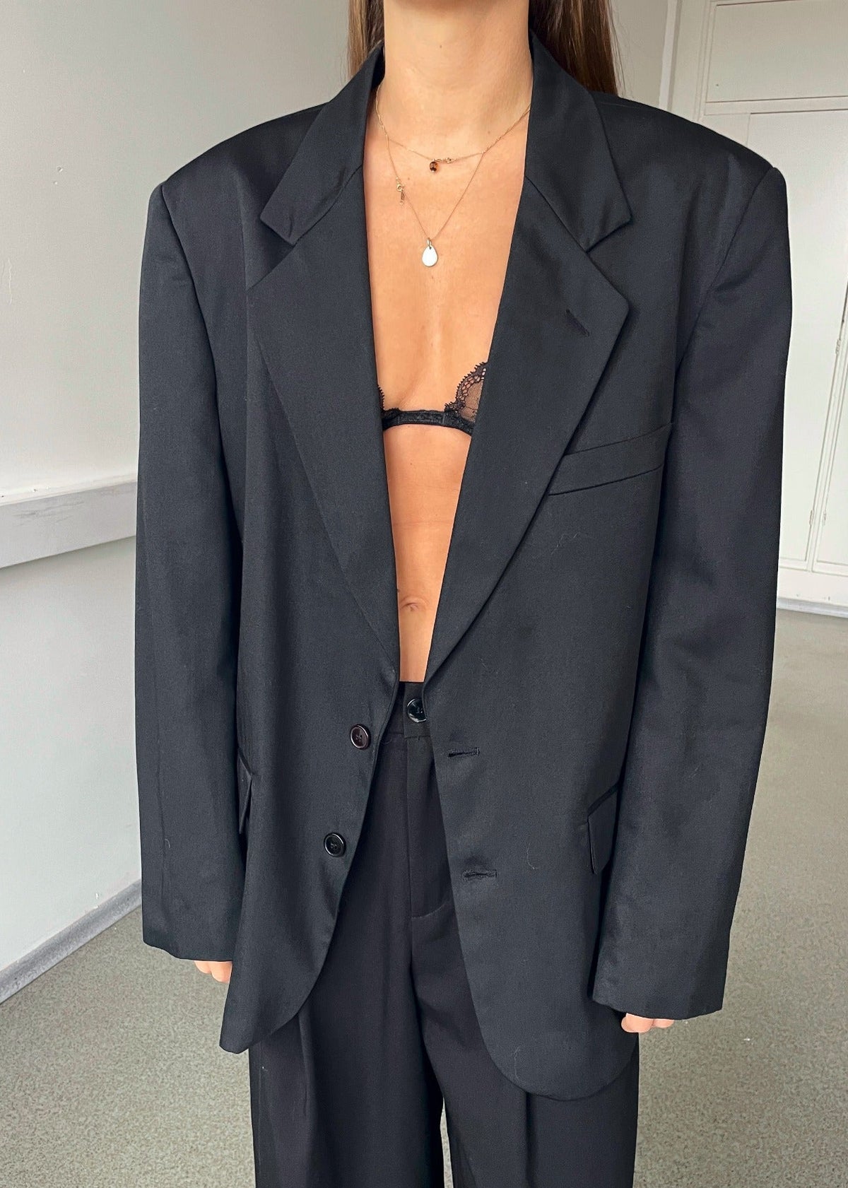 Vintage Classic Black Blazer by Mel Richmond — view 1 of 6