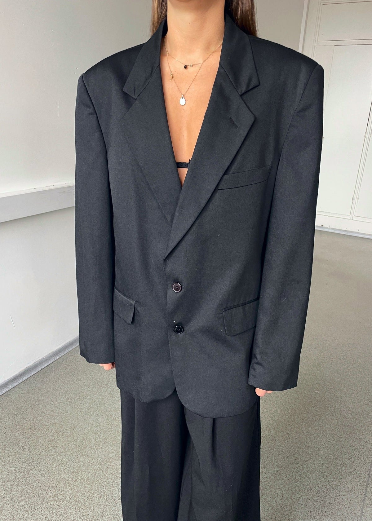 Vintage Classic Black Blazer by Mel Richmond — view 4 of 6