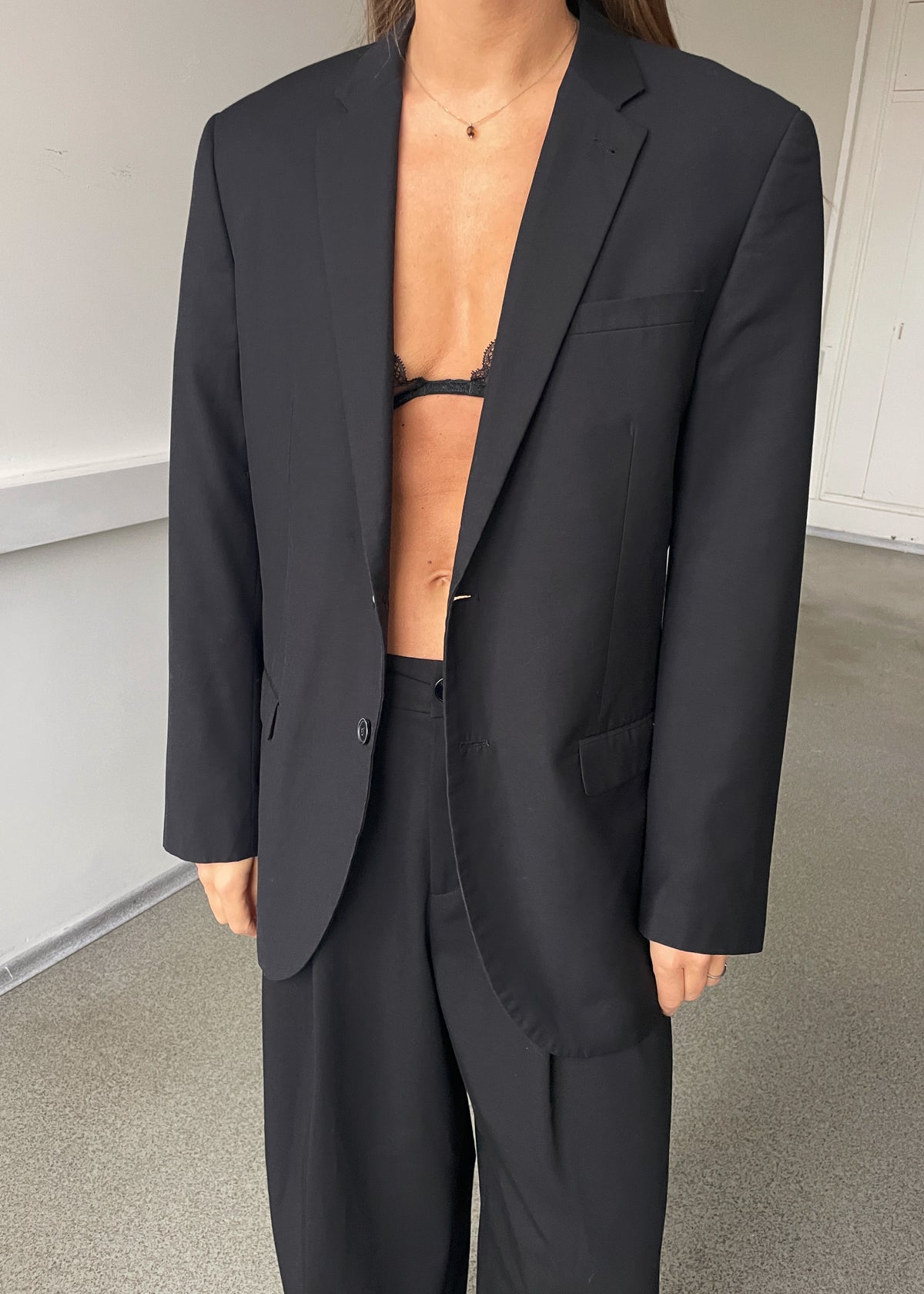 Vintage Classic Black Blazer, view 1