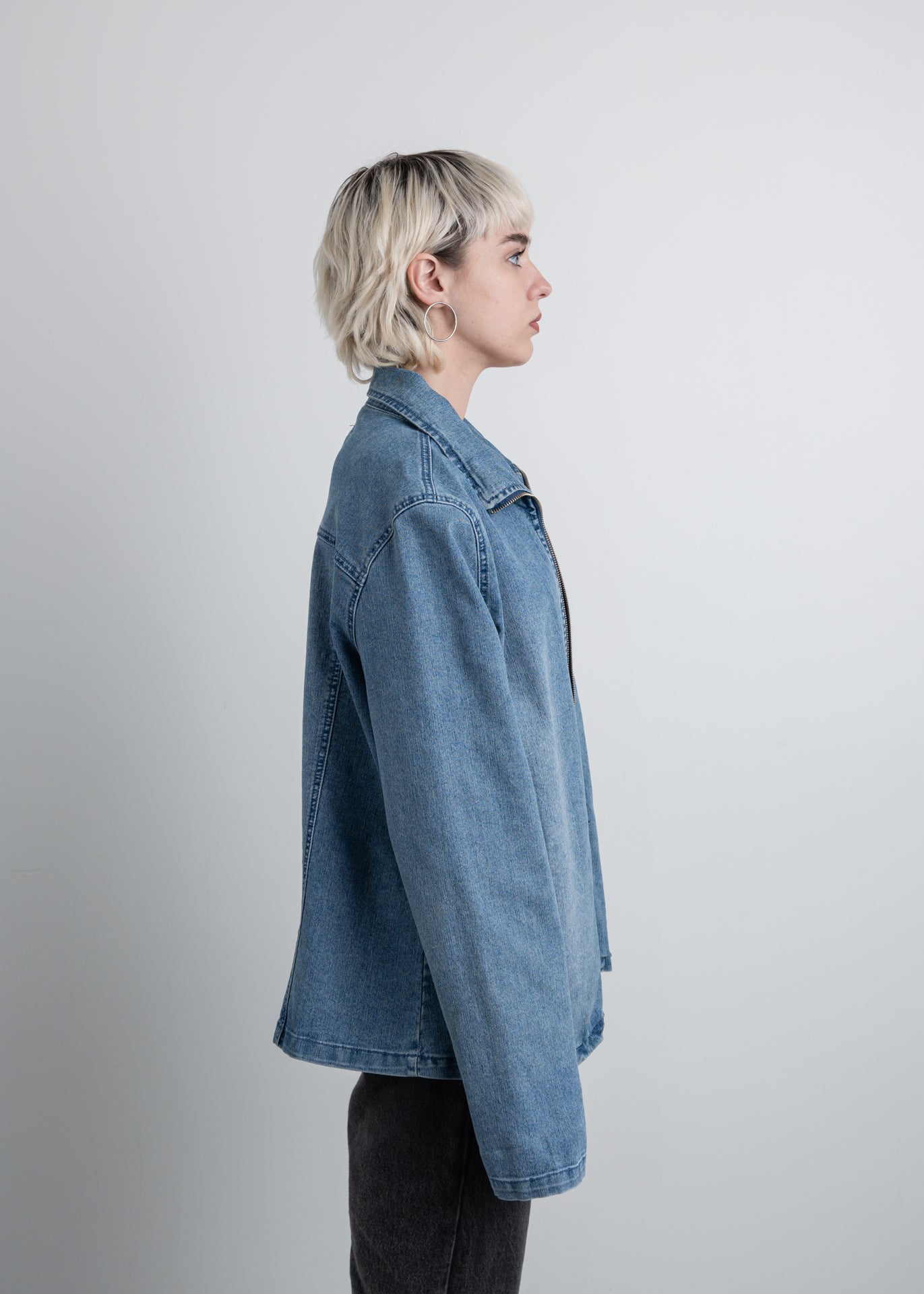 Vintage Light Wight Blue Denim Jacket