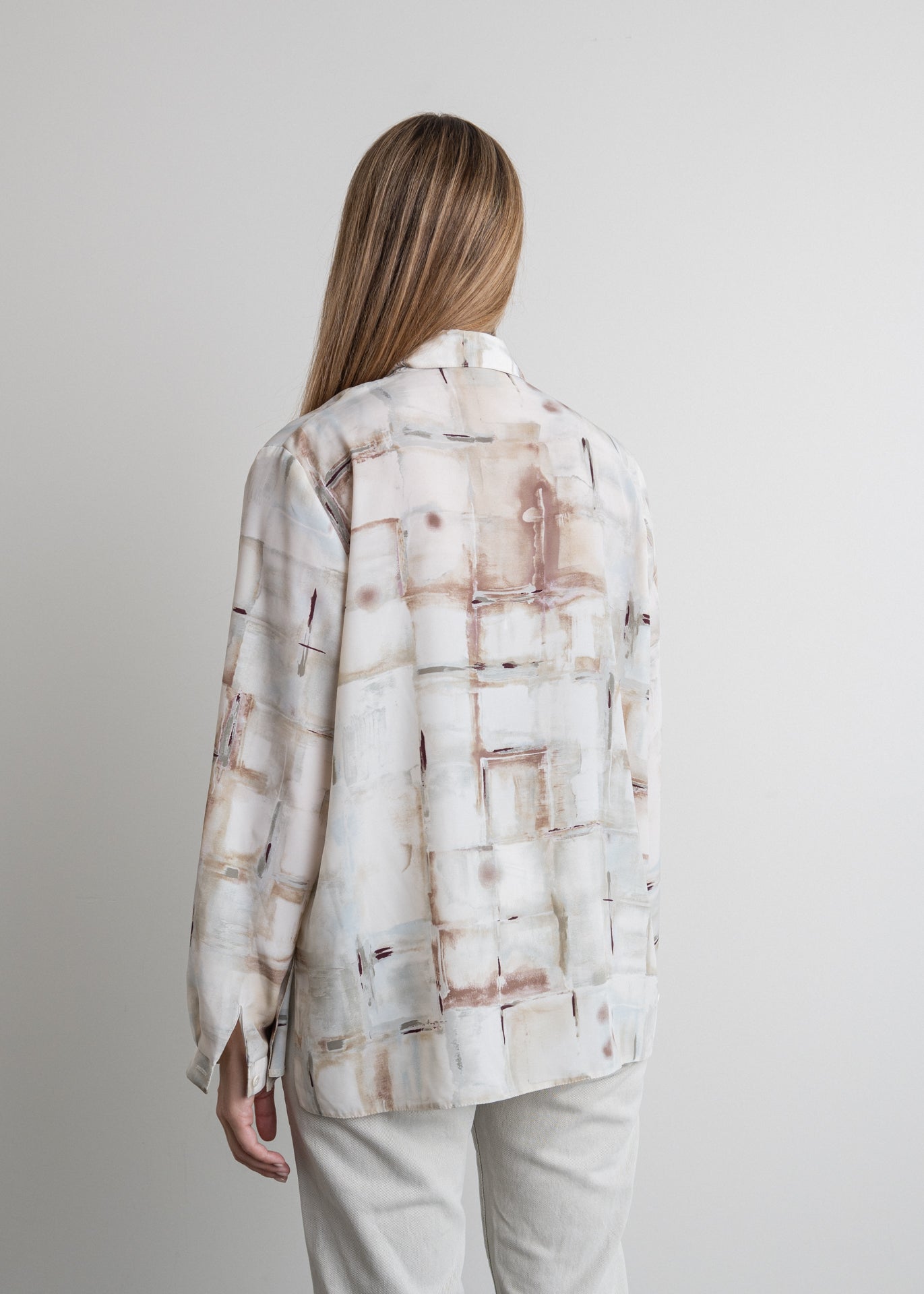 Vintage Light Weight Oversized Blouse