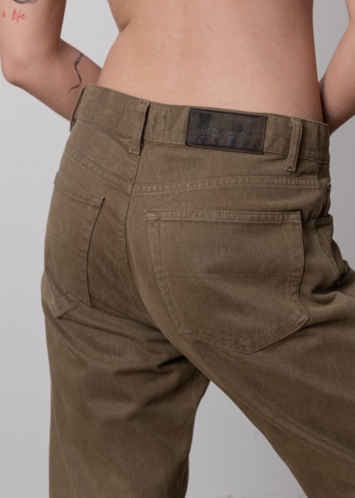 Vintage GANT Khaki Straight Cut Jeans