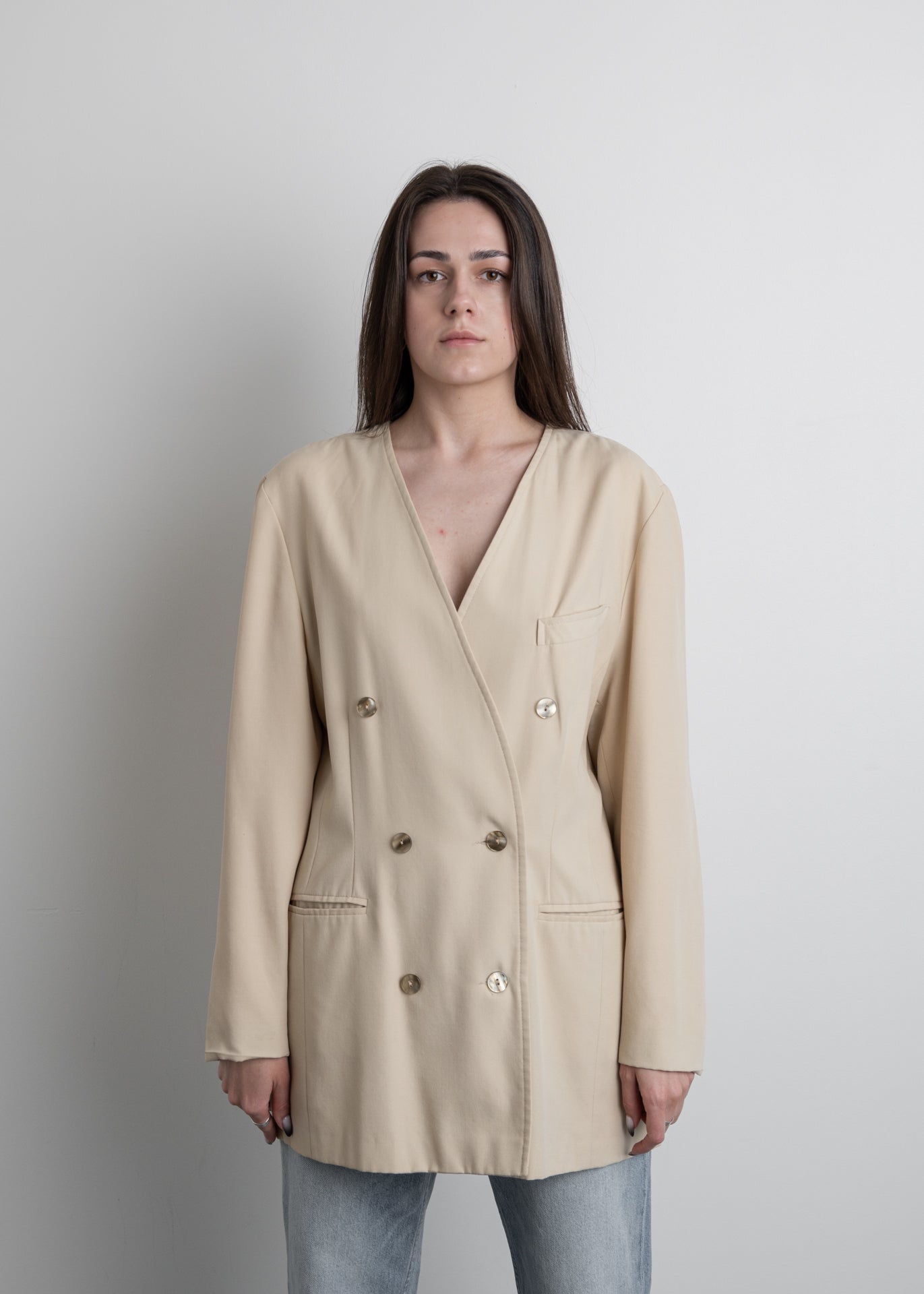 Vintage Yellow Light Weight Jacket