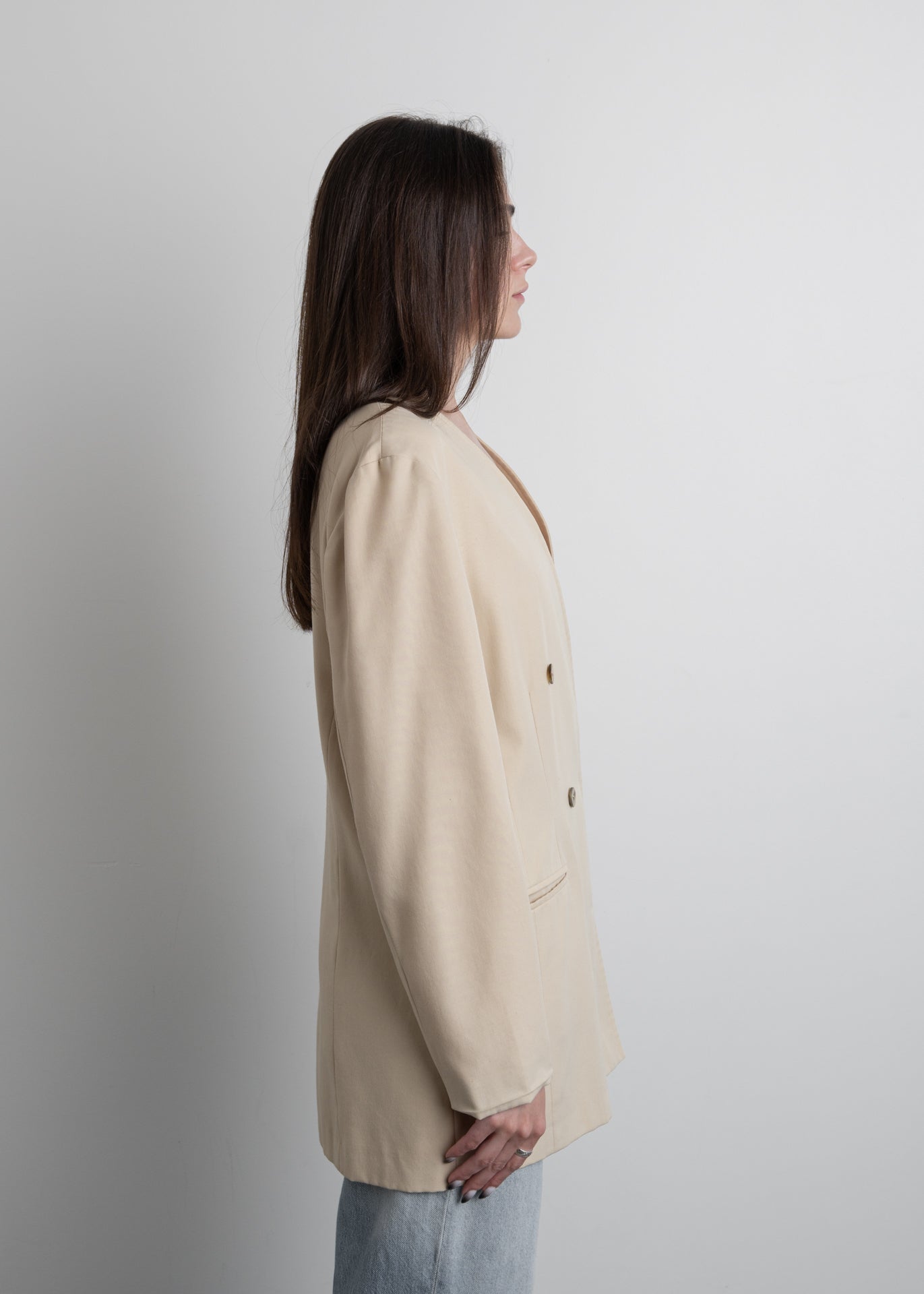 Vintage Yellow Light Weight Jacket
