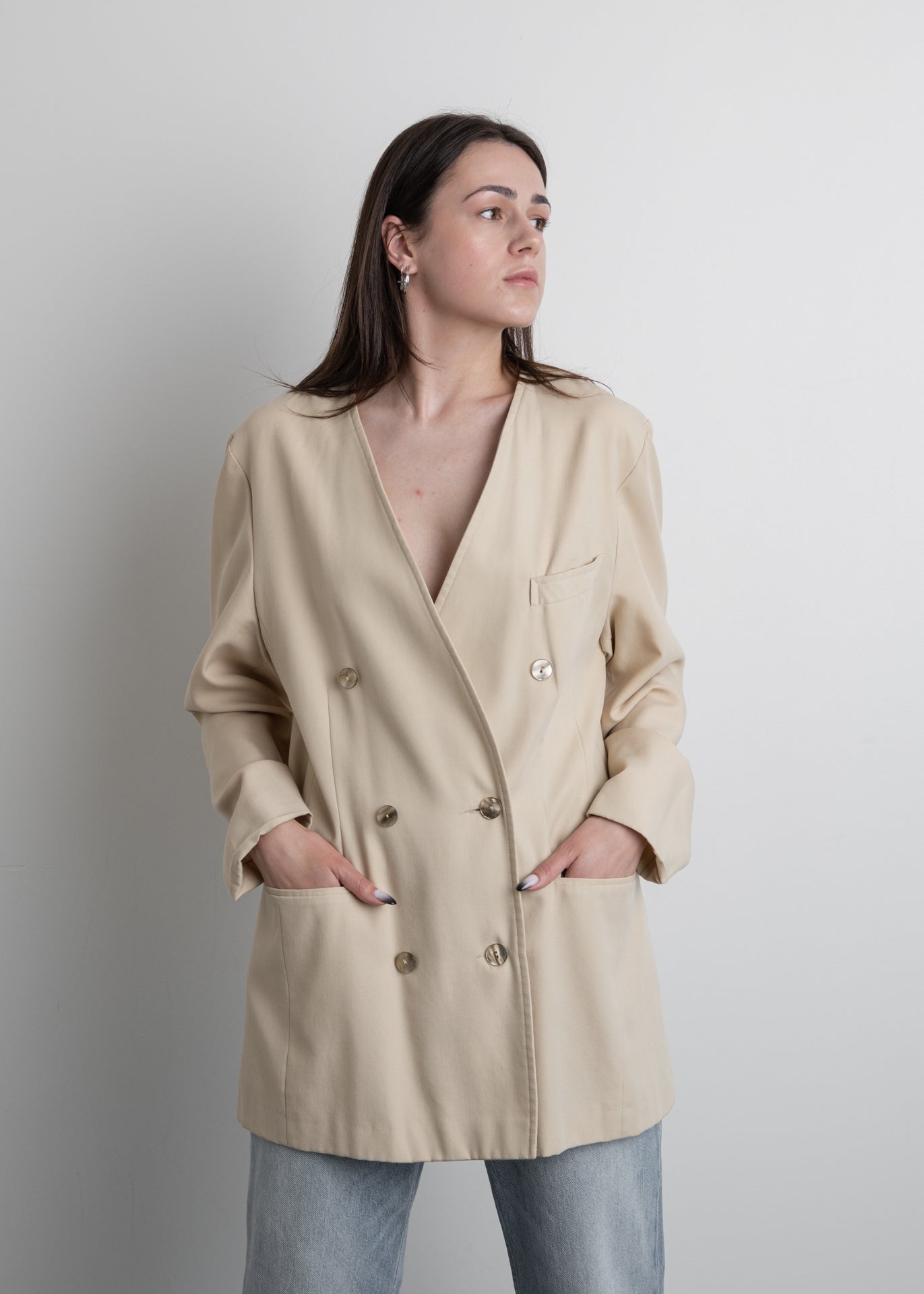 Vintage Yellow Light Weight Jacket