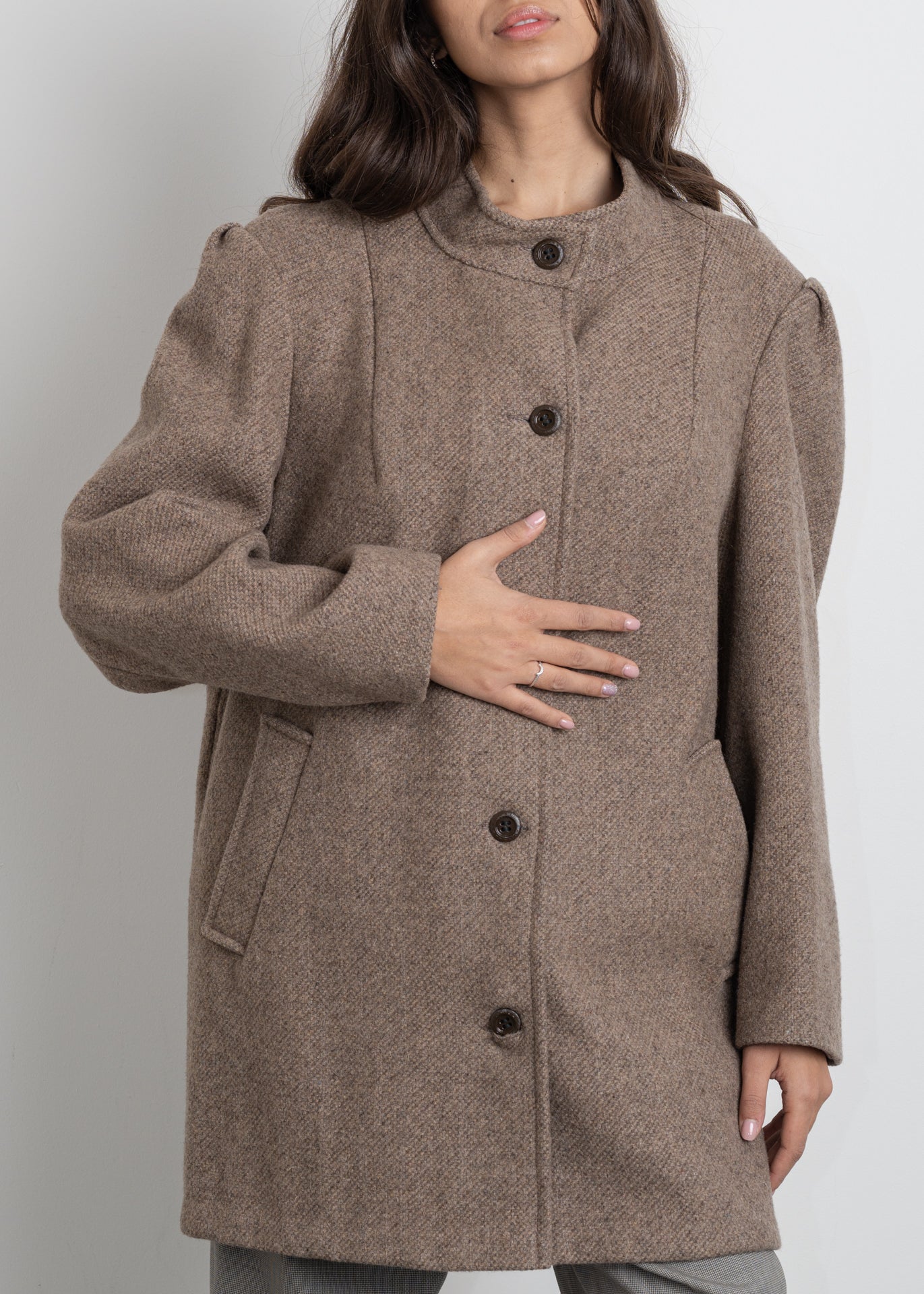 Vintage Brown Winter Coat