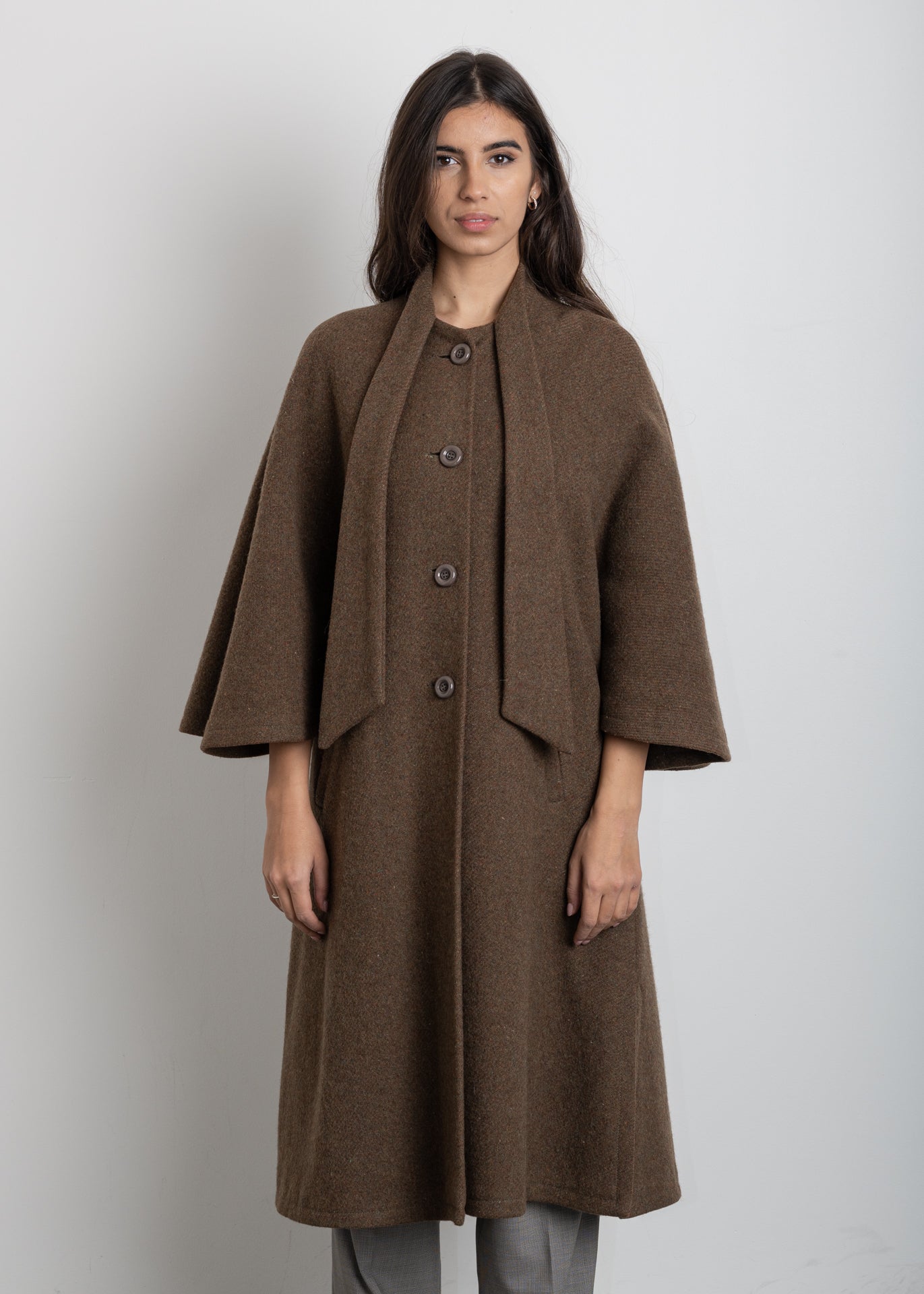 Vintage Brown Winter Coat