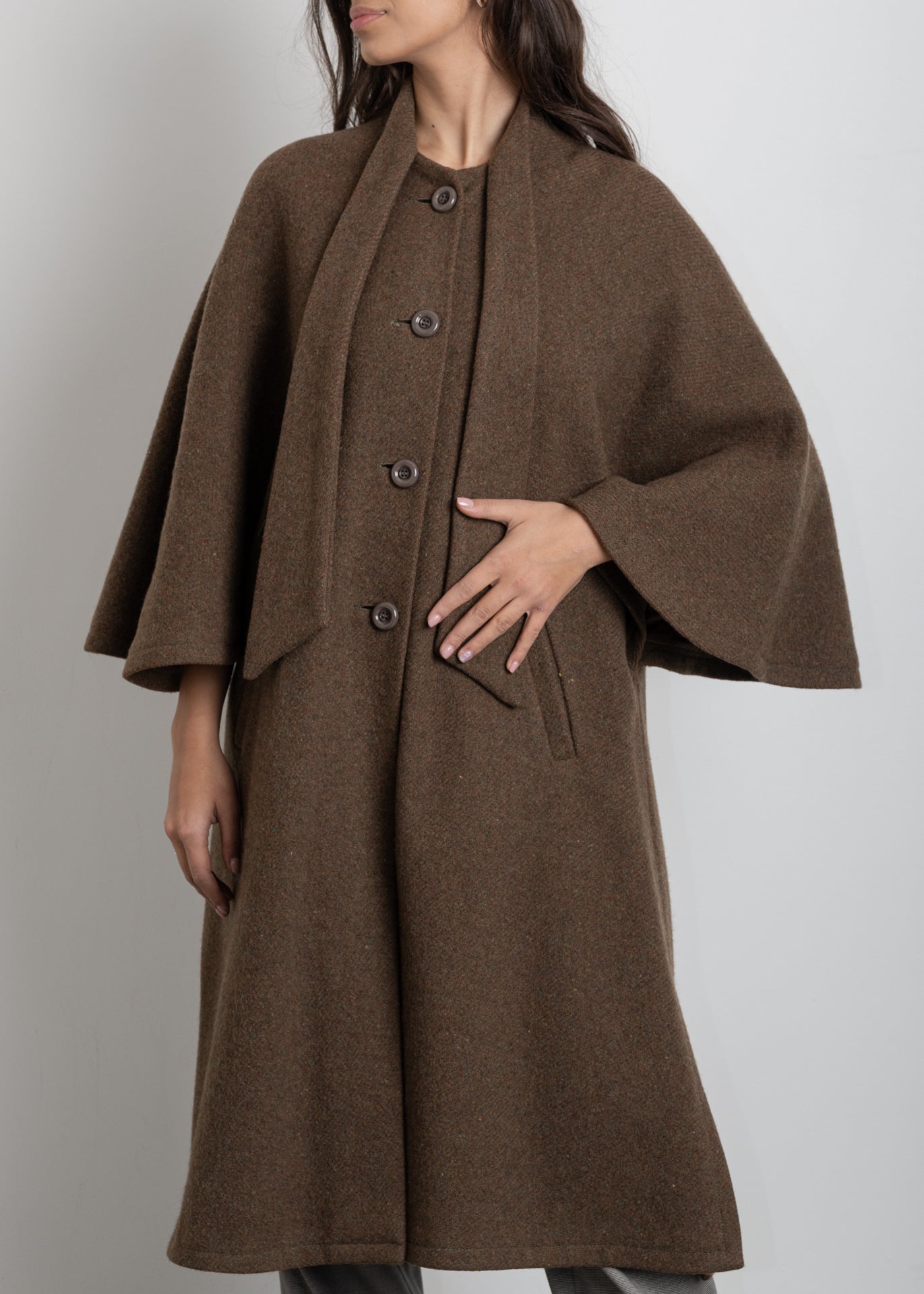 Vintage Brown Winter Coat