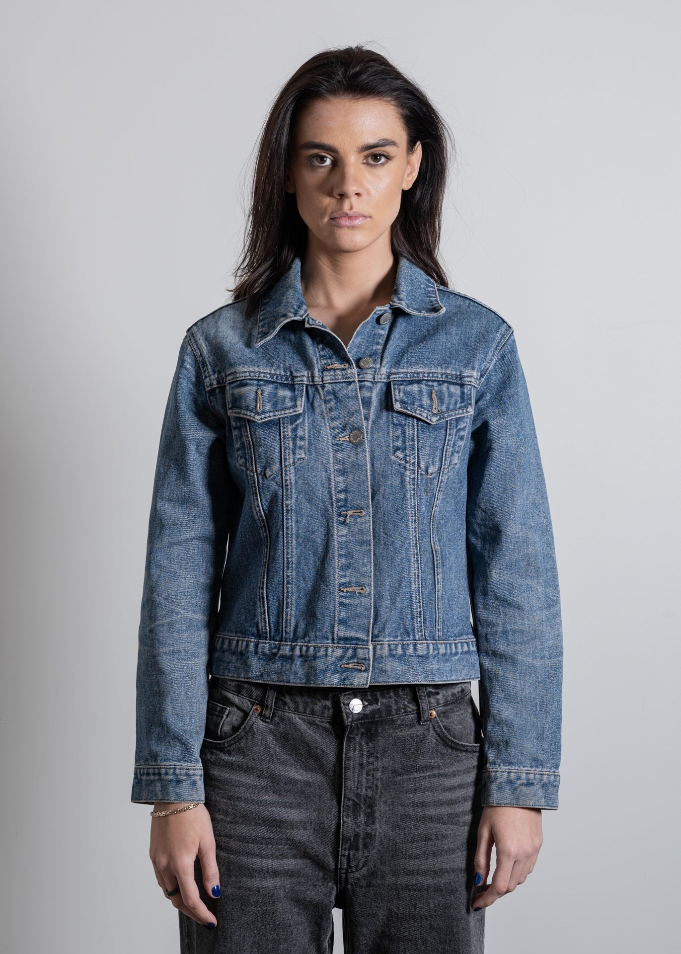 Vintage Blue Denim Jacket