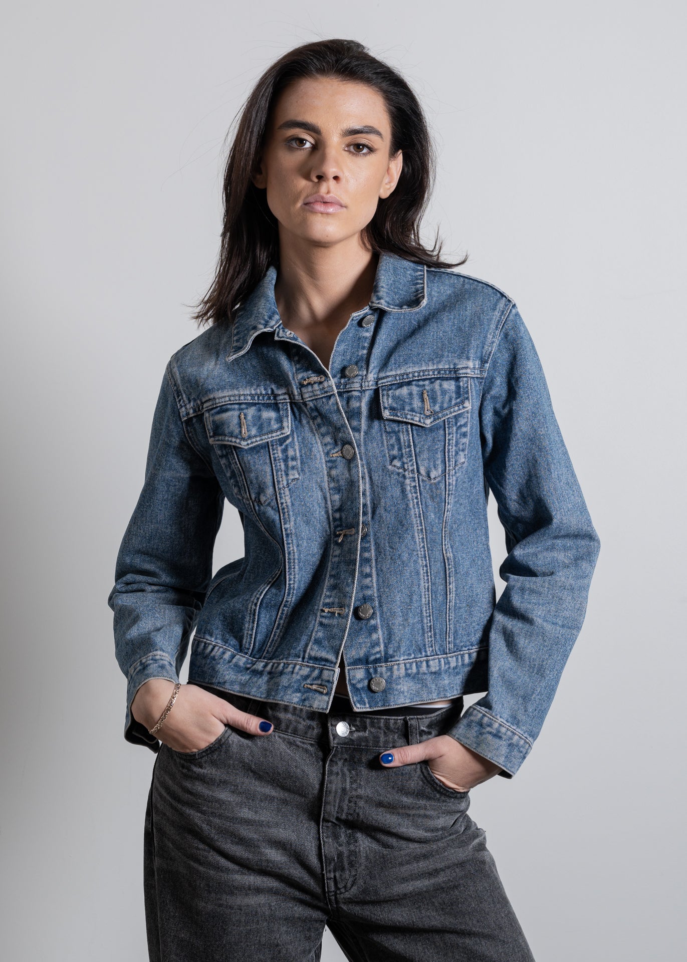 Vintage Blue Denim Jacket