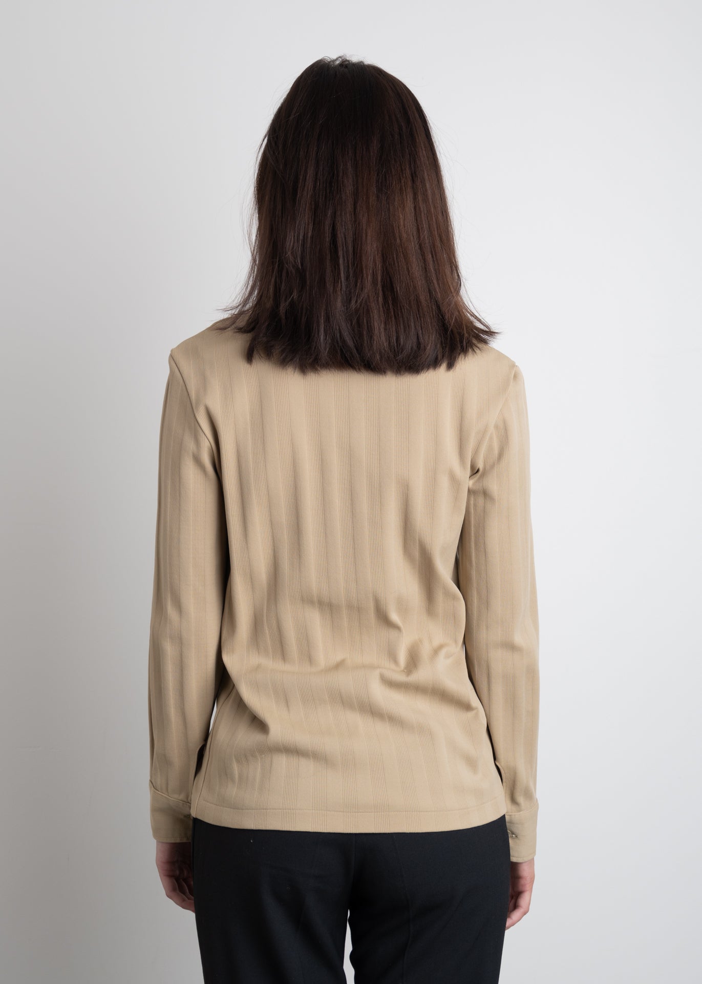 Vintage Beige Turtle Neck Sweater