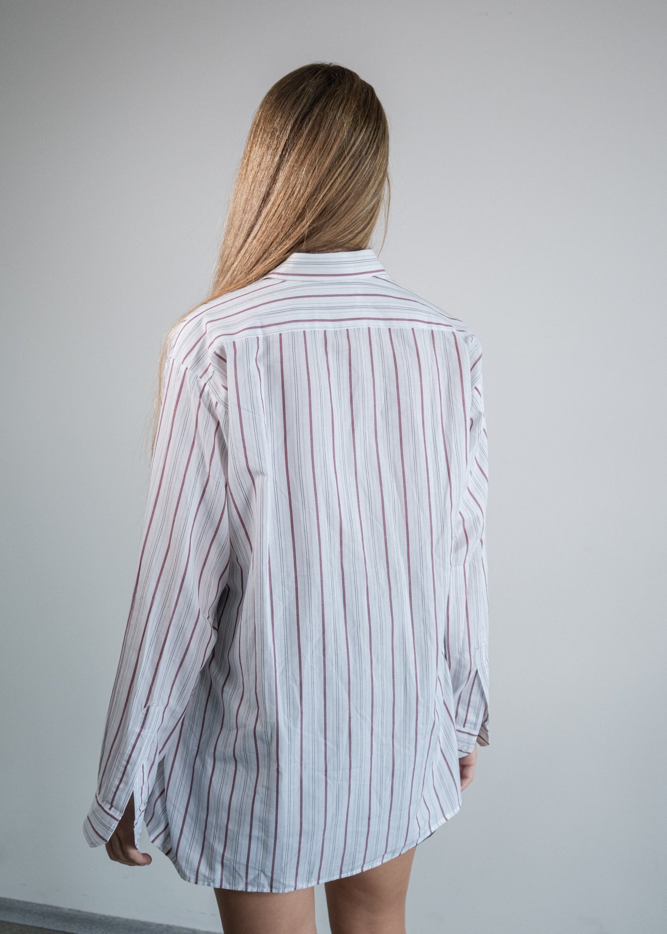 Vintage White Oversized Light Weight Summer Shirt