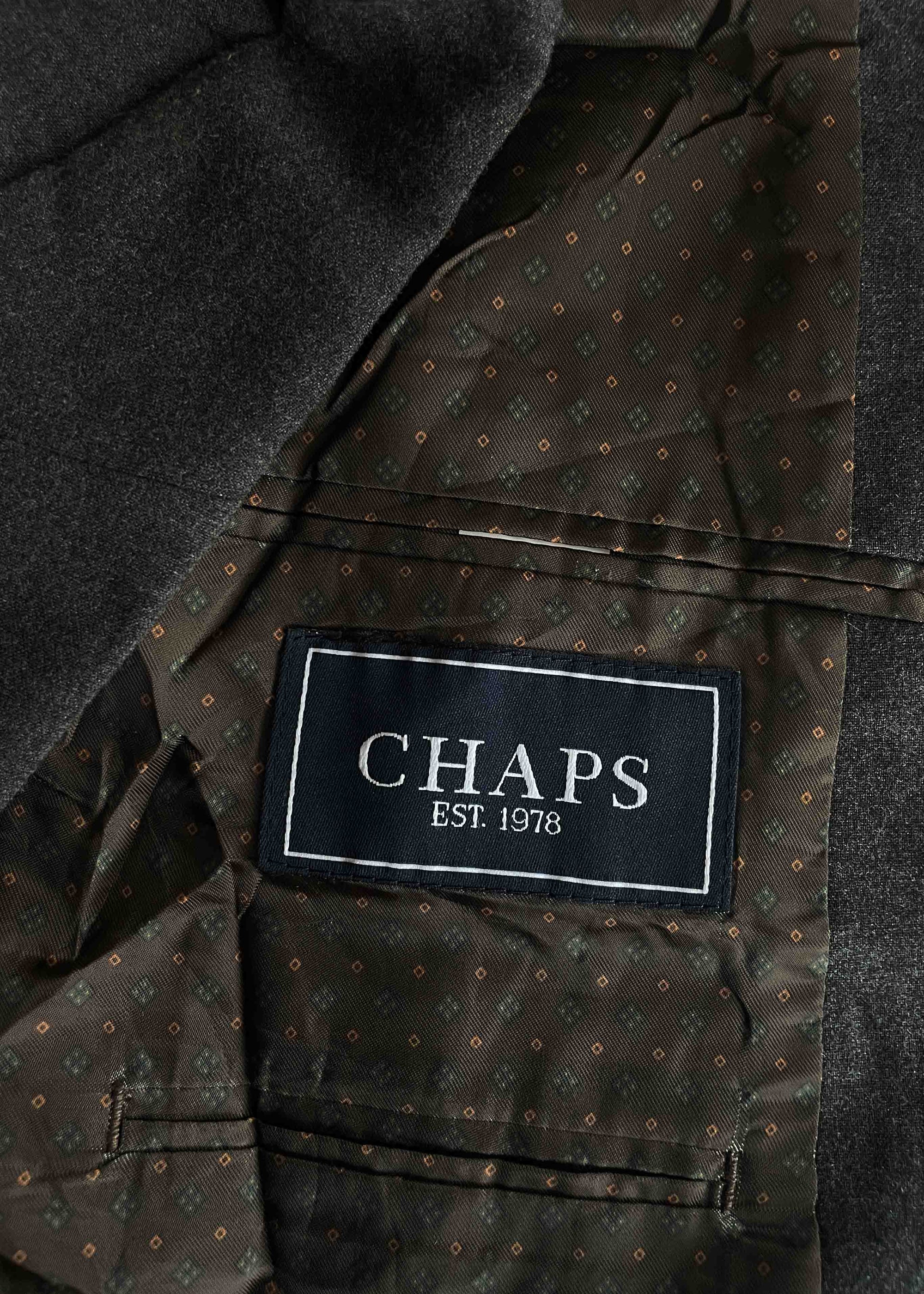 Vintage Grey Oversized Blazer by CHAPS