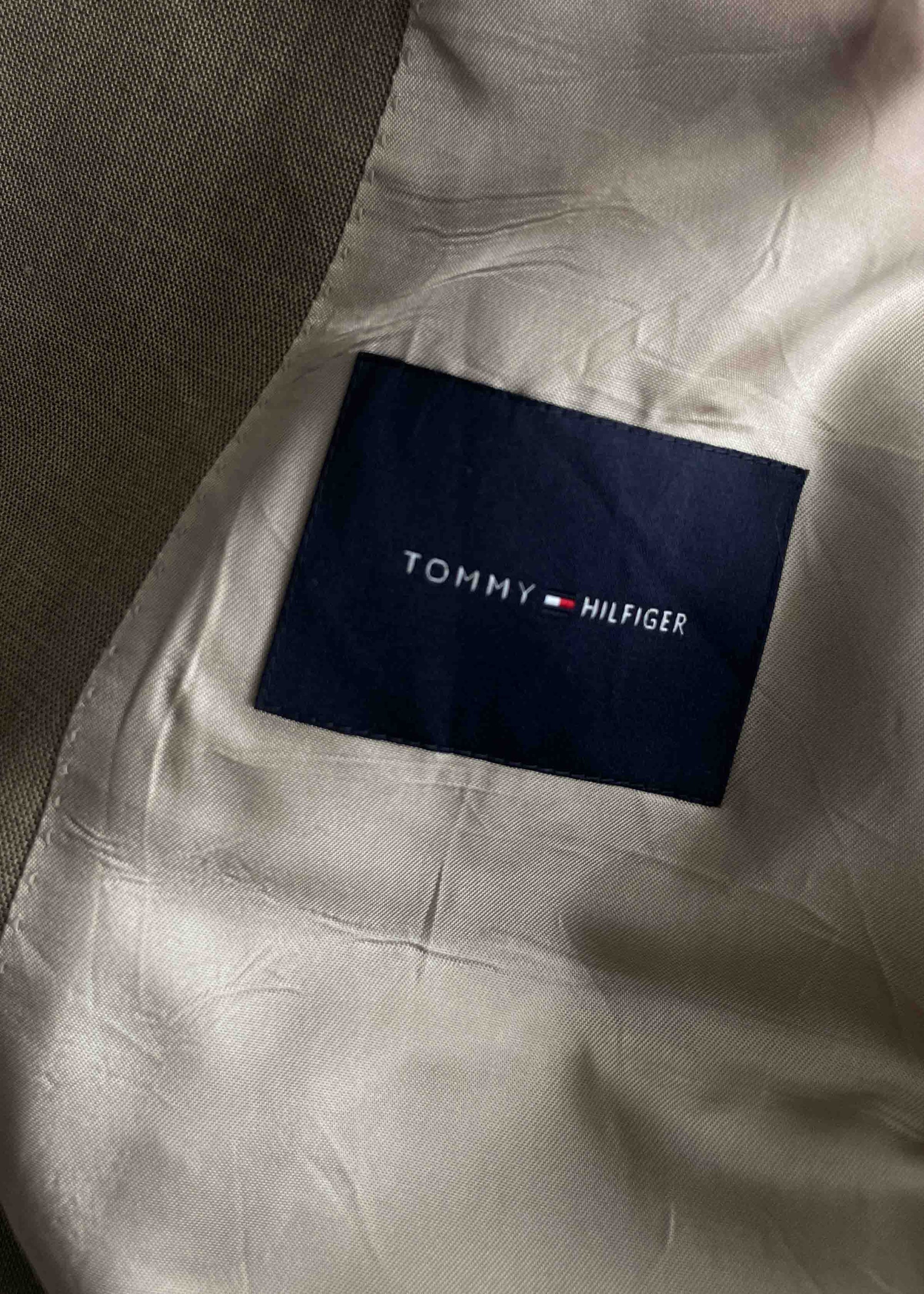 Vintage Beige Oversized Blazer by Tommy Hilfiger