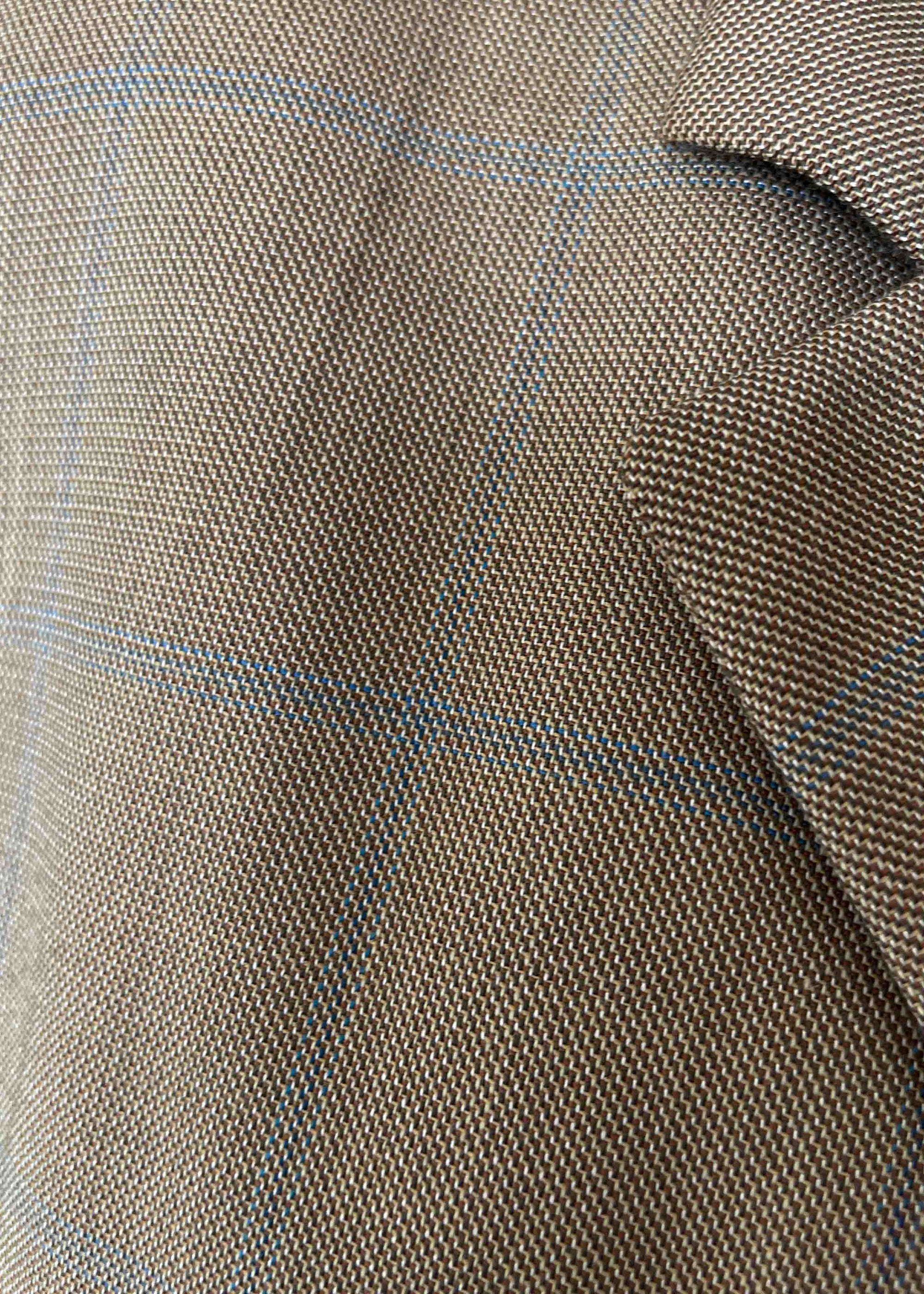 Vintage Brown Patterned Oversized Blazer
