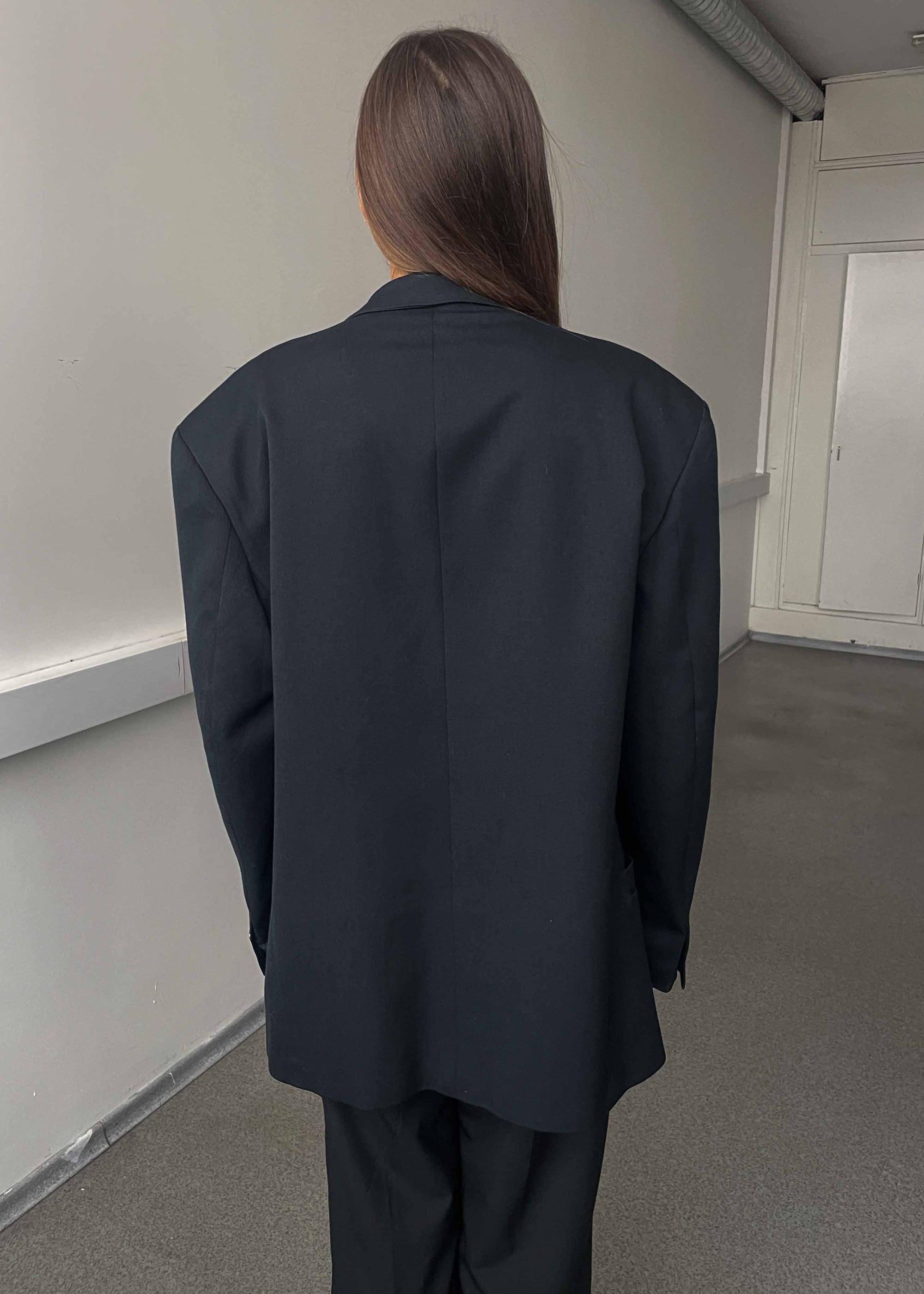 Vintage Navy Blue Oversized Blazer by MEXX