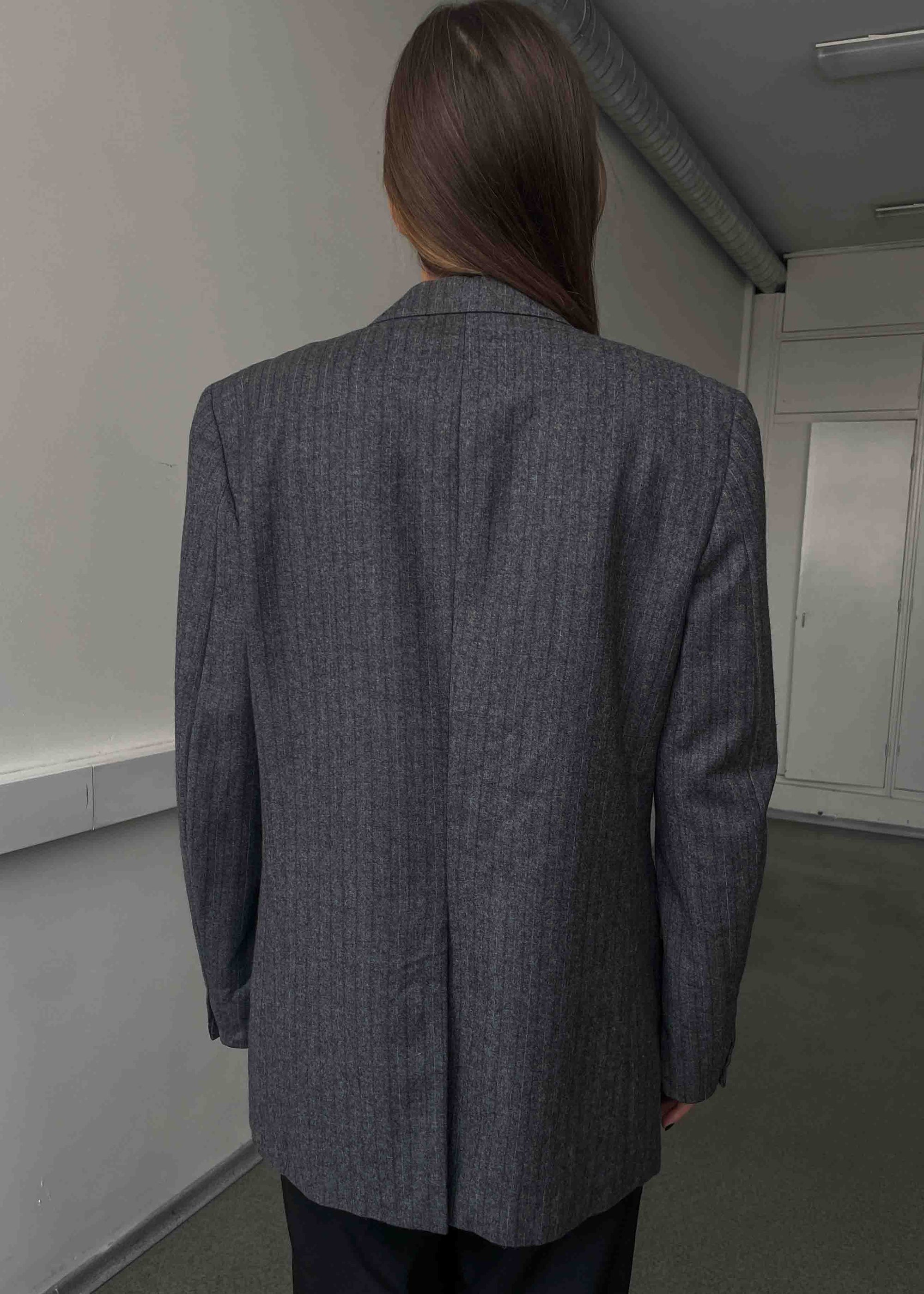 Vintage Brushed Wool Oversized Blazer Chaps by MENS CLUB