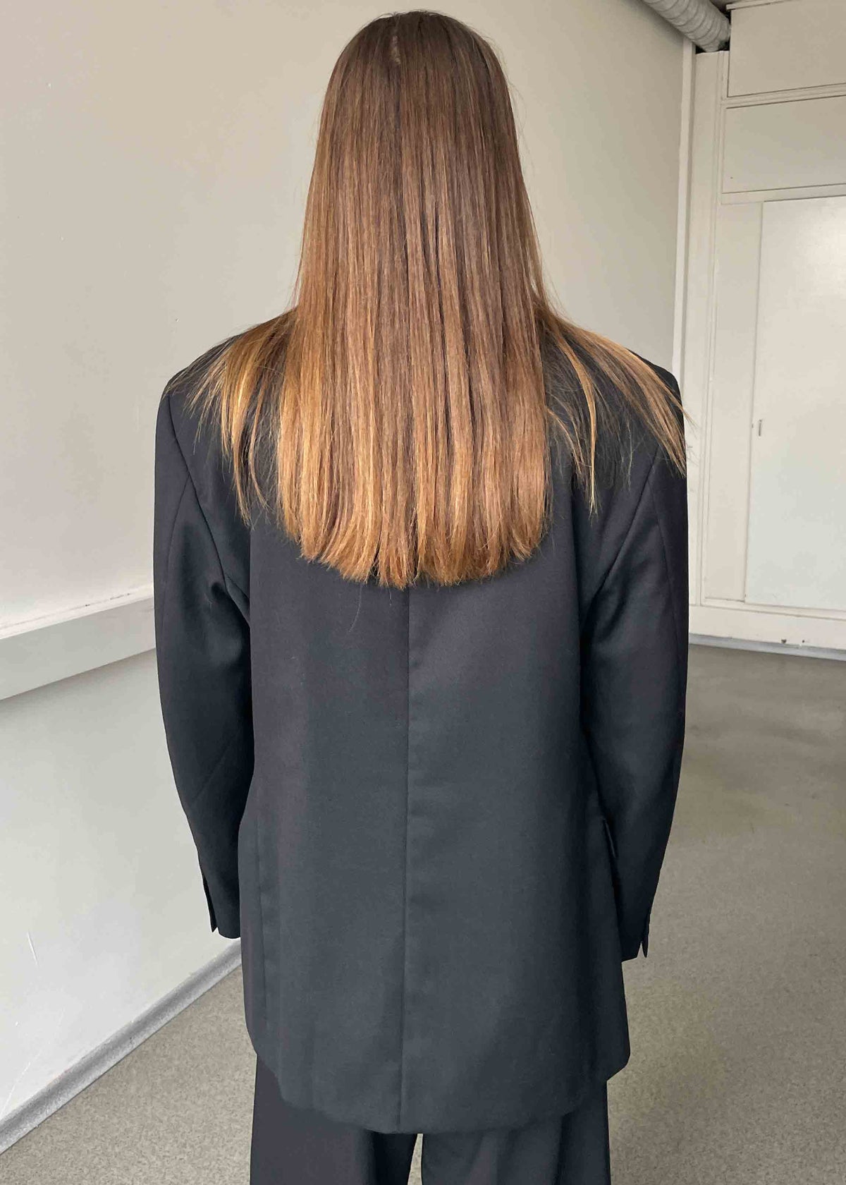 Vintage Classic Black Oversized Blazer