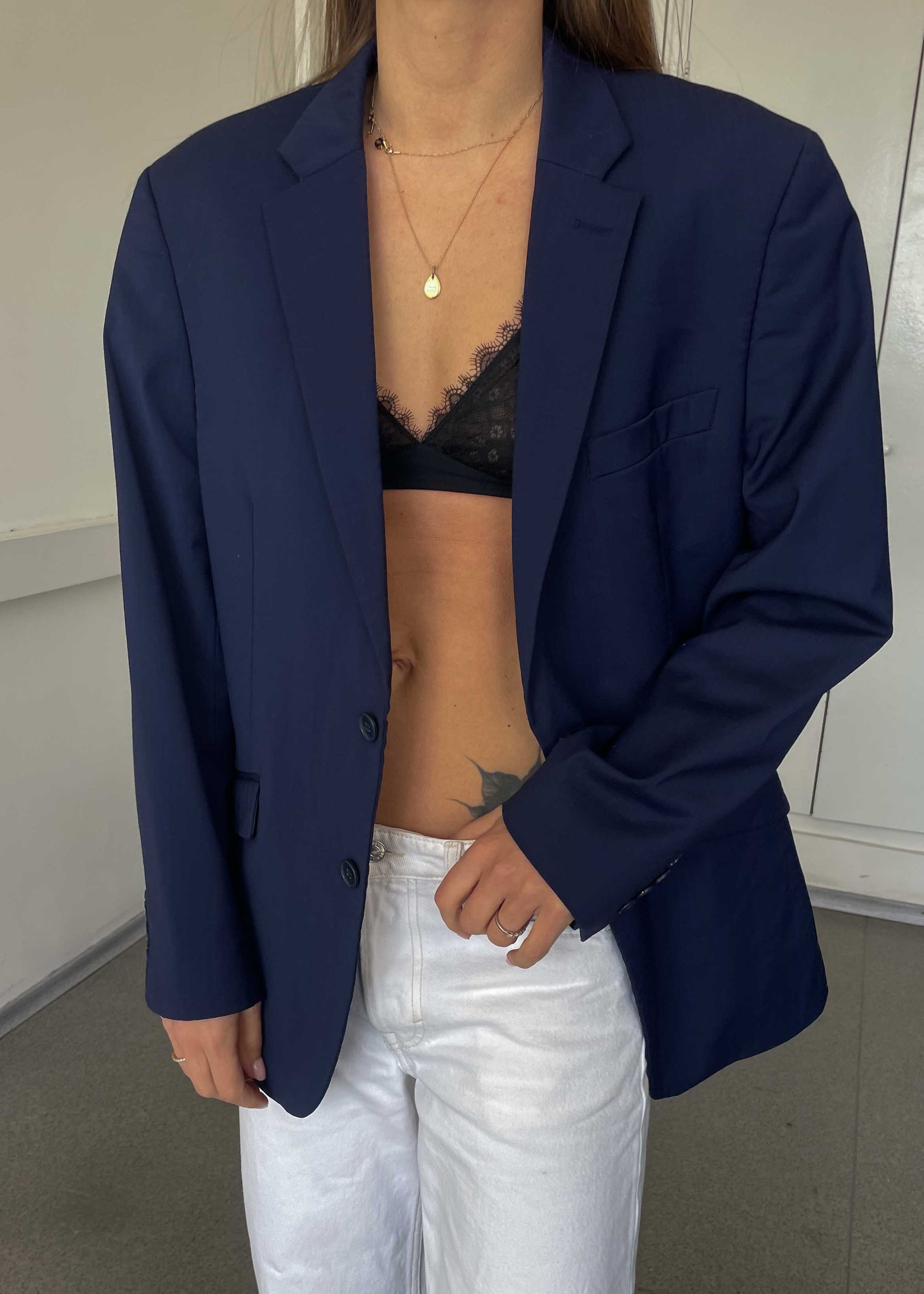 Vintage Blue Smaller Fit Blazer