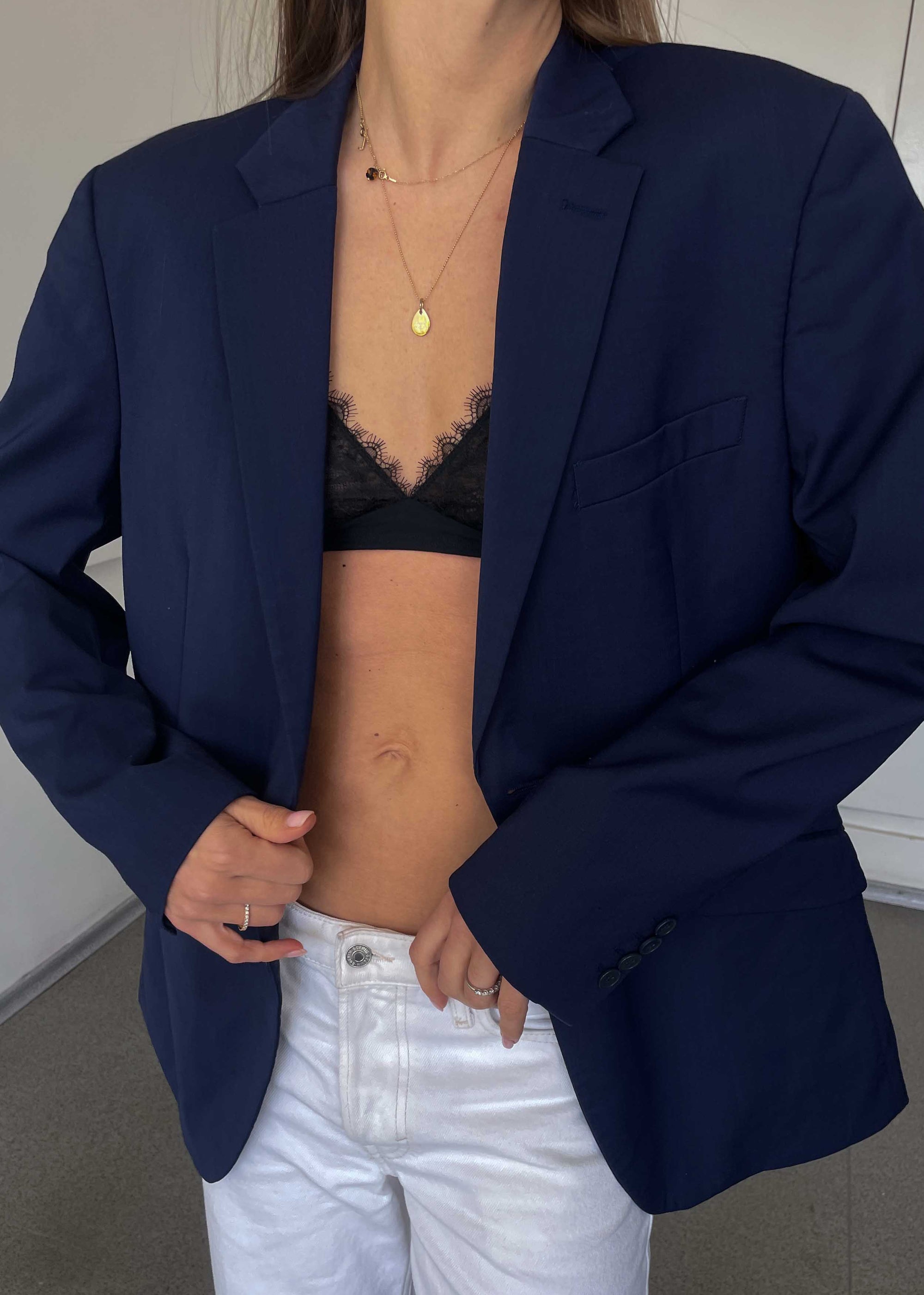 Vintage Blue Smaller Fit Blazer