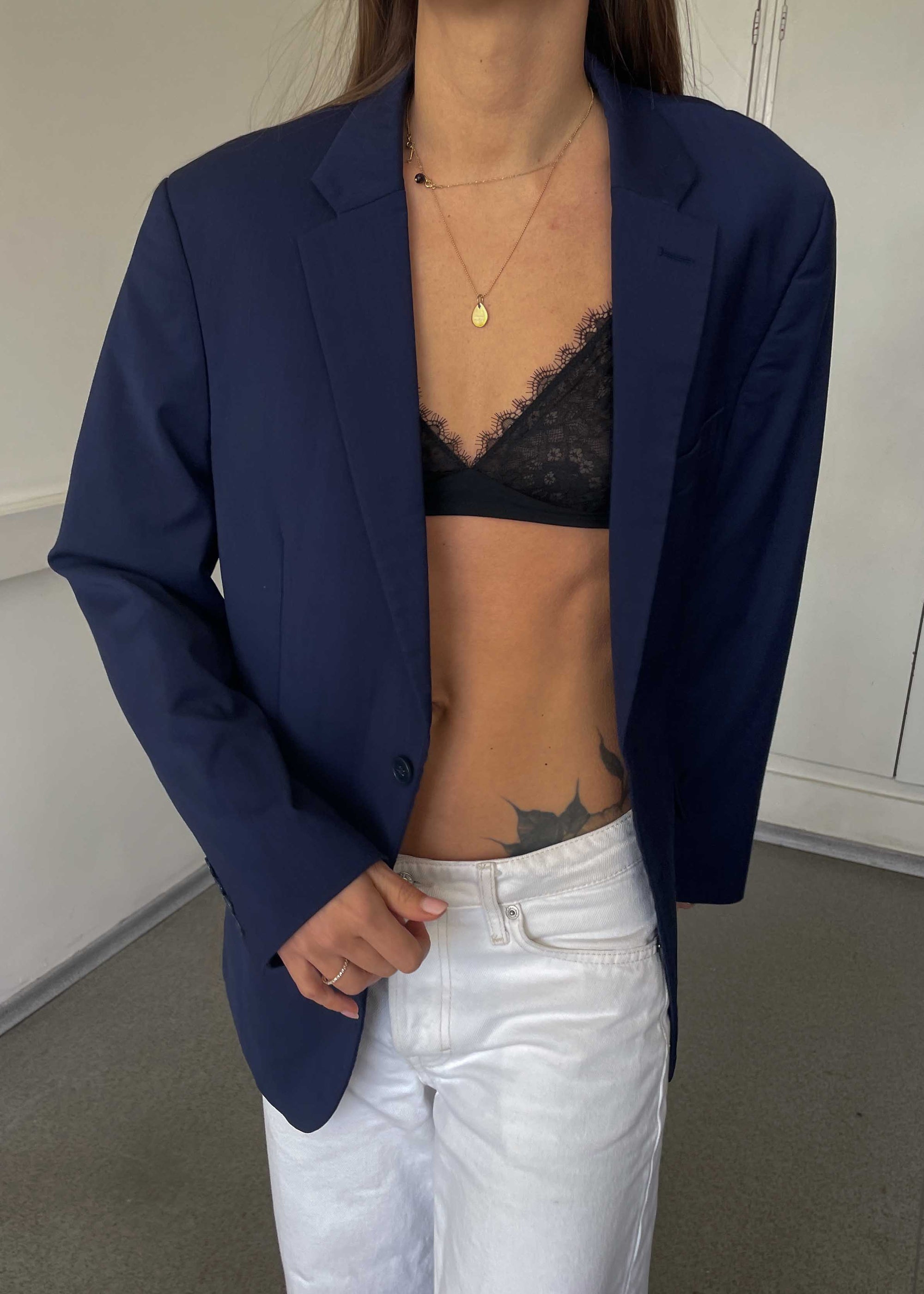 Vintage Blue Smaller Fit Blazer