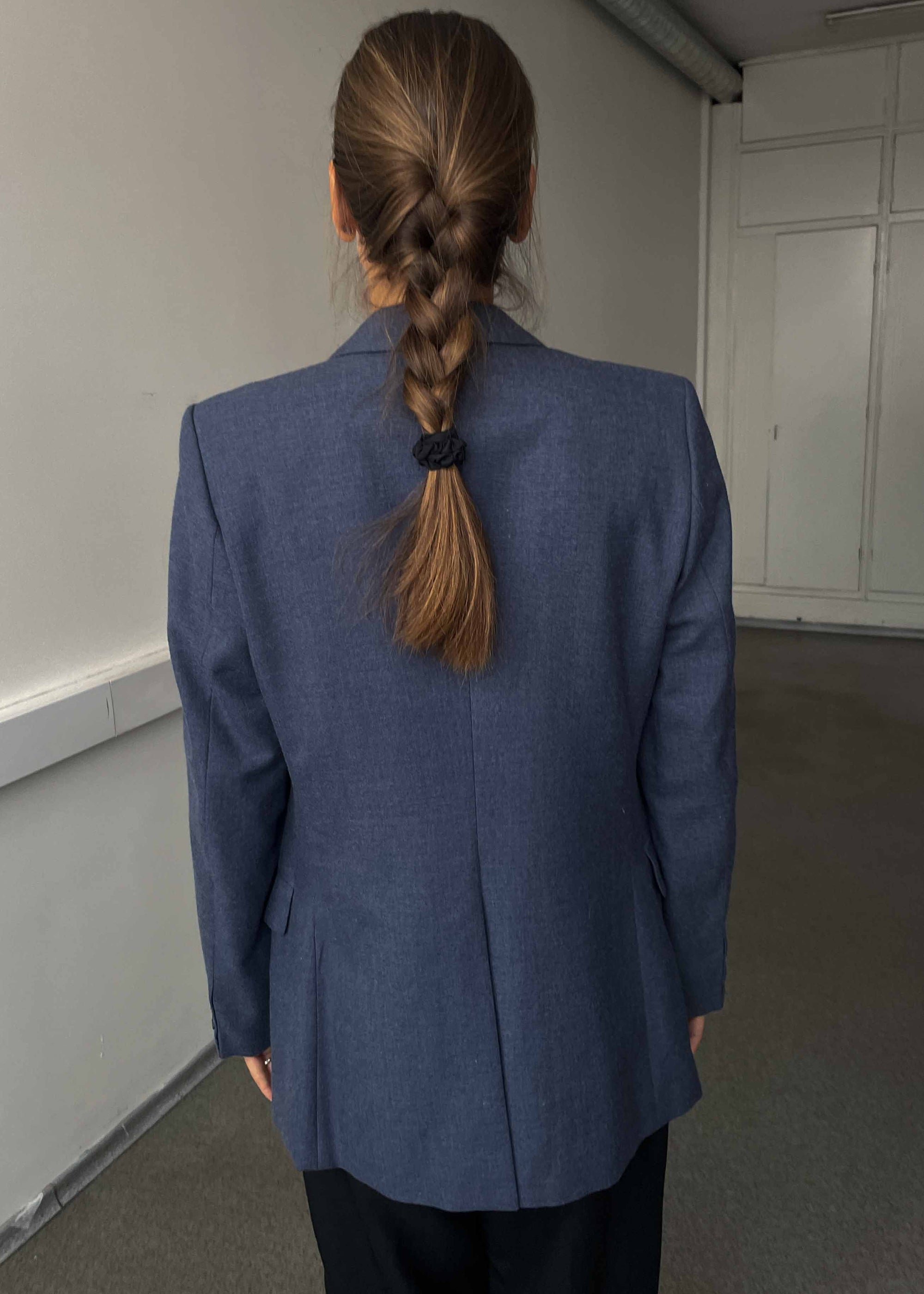 Vintage Light Blue Small Fit Blazer