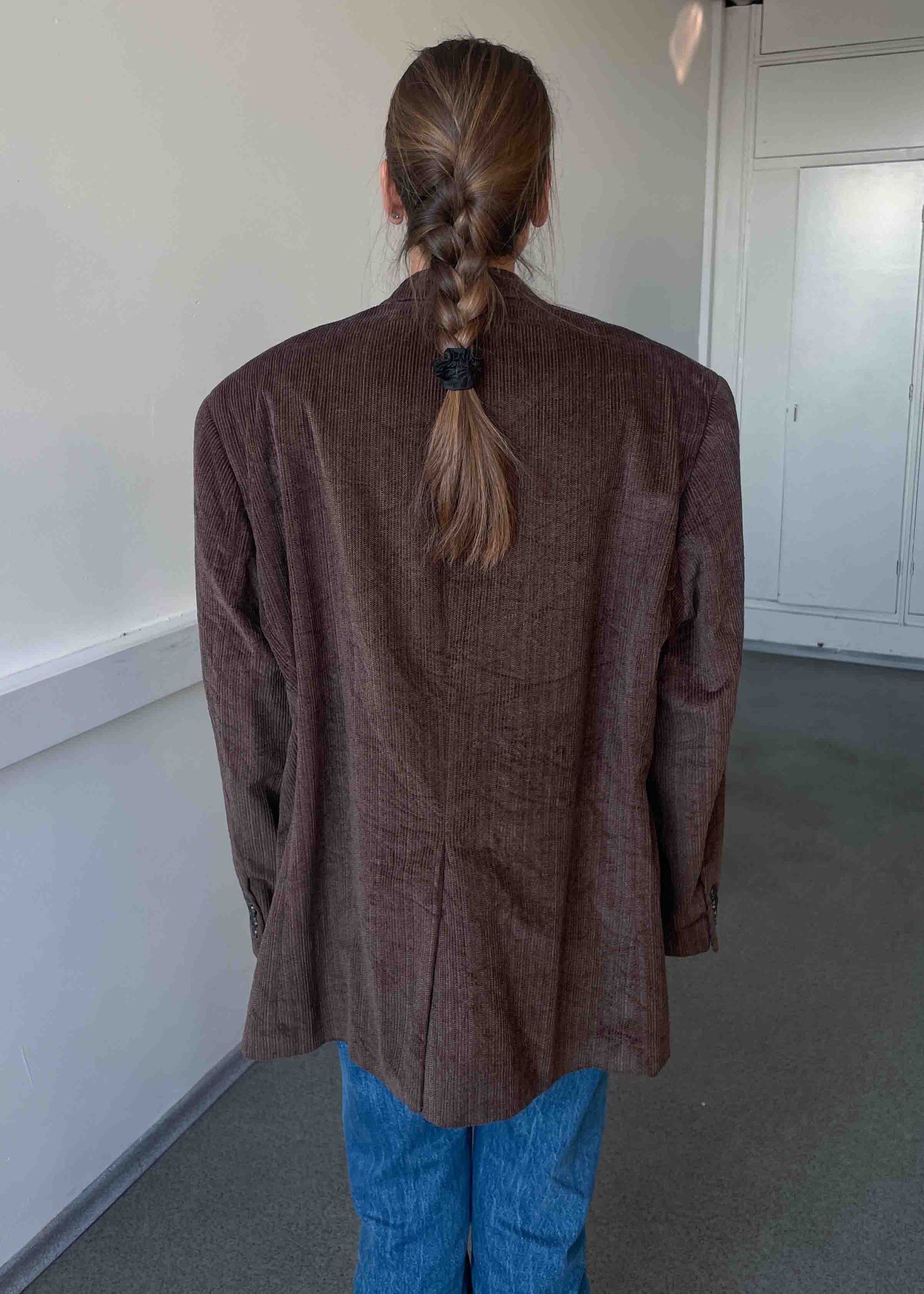 Vintage Brown Corduroy Oversized Blazer Chaps by RALPH LAUREN
