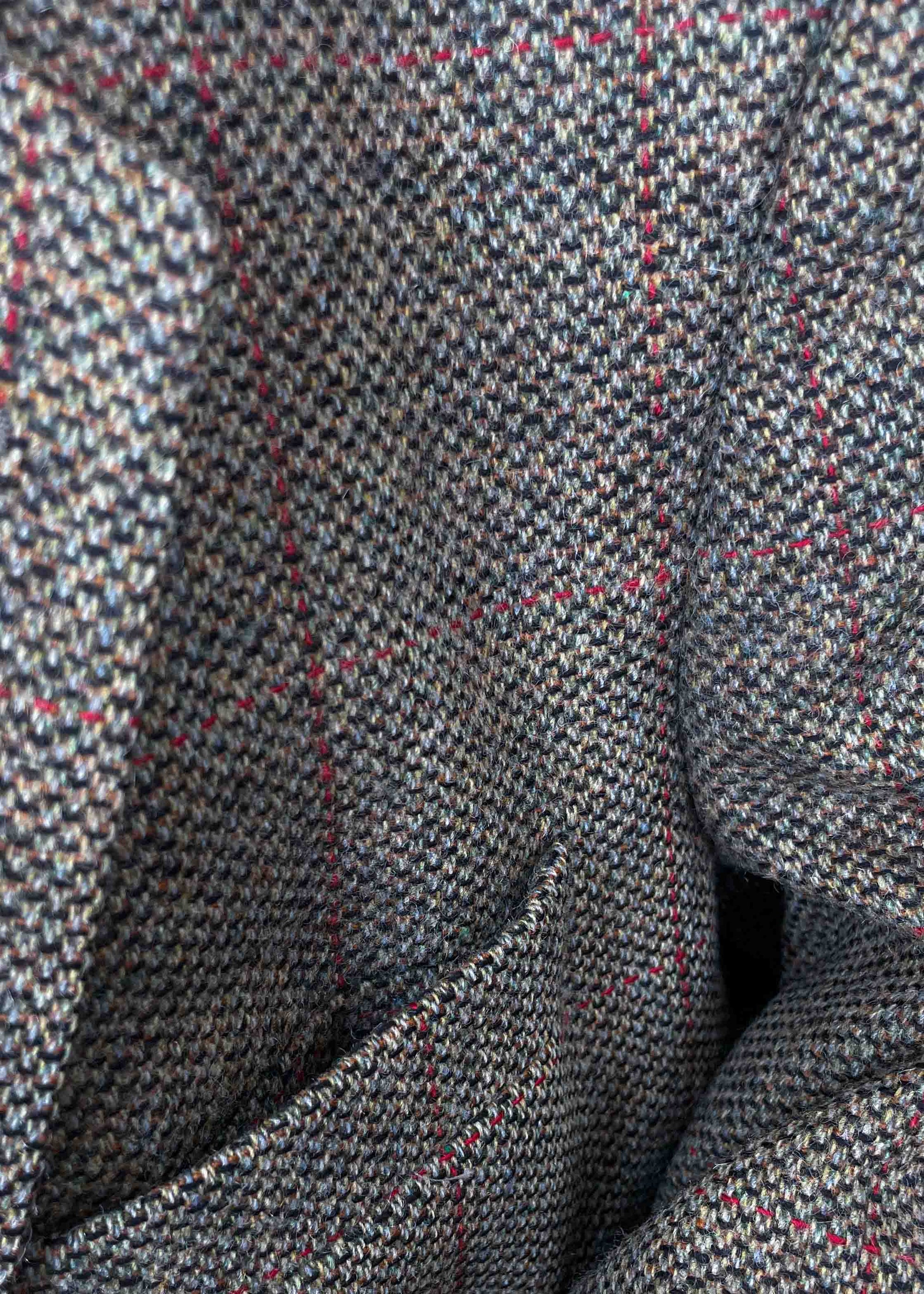 Vintage Multicoloured Patterned Oversized Blazer by BURBERRYS'