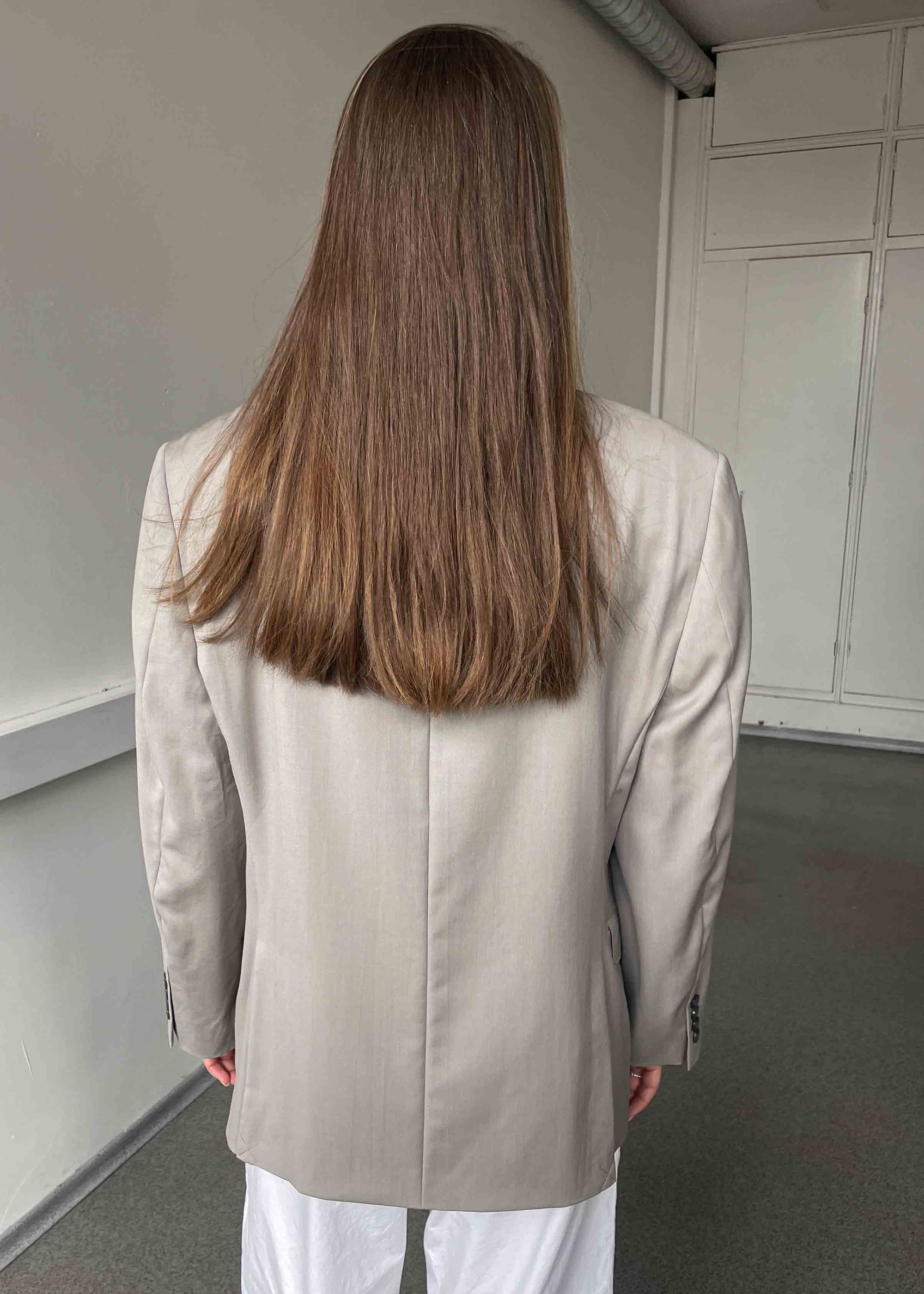 Vintage Light Grey Smaller Fit Blazer by CALVIN KLEIN