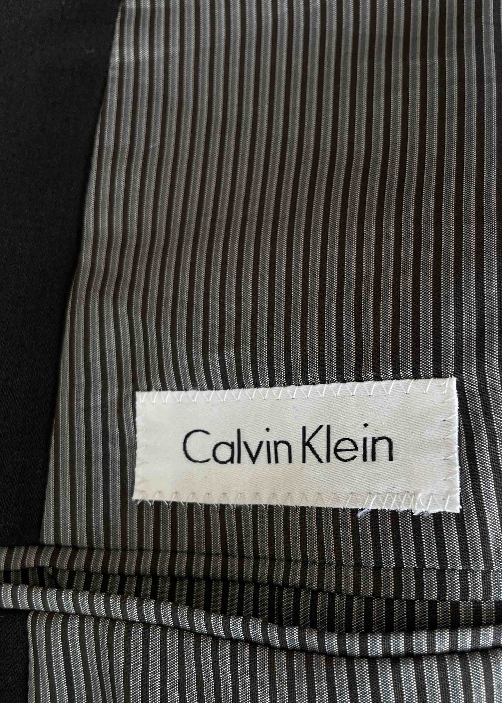 Vintage Black Oversized 100% WOOL Blazer by CALVIN KLEIN