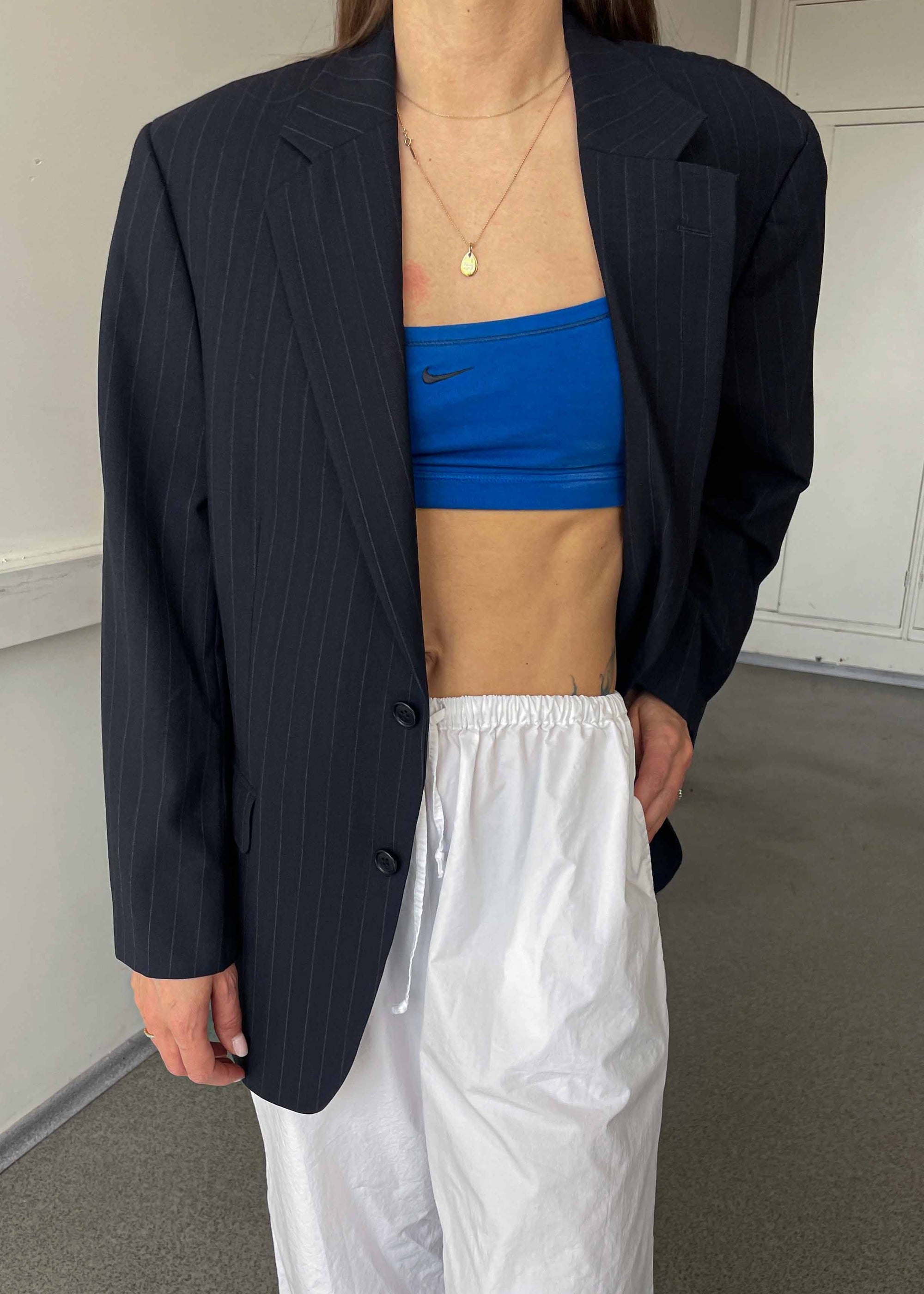 Vintage Dark Blue Smaller Fit Blazer by BROOKS BROTHERS