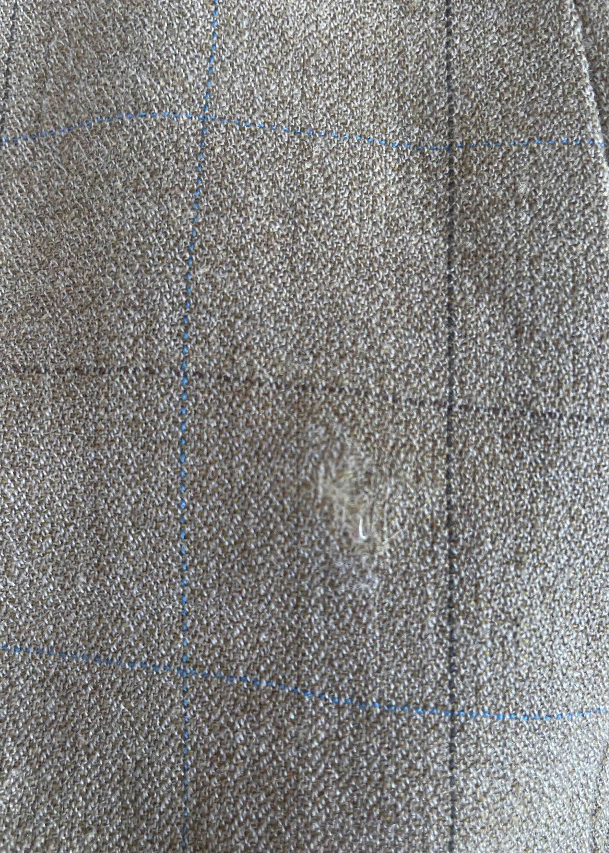 Vintage Camel Brown Checked Oversized Blazer by RALPH LAUREN