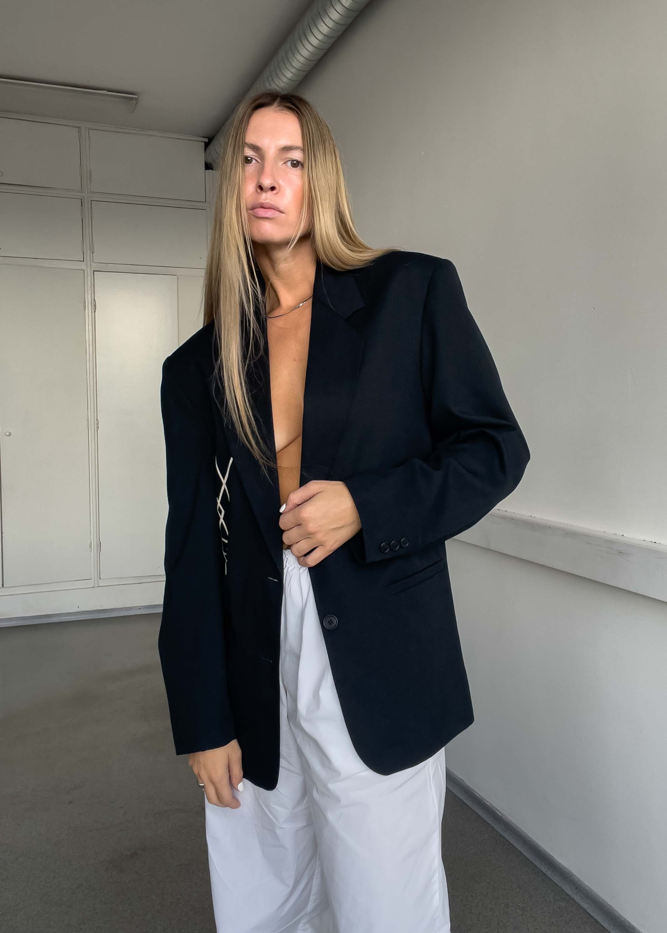 vintage black blazer