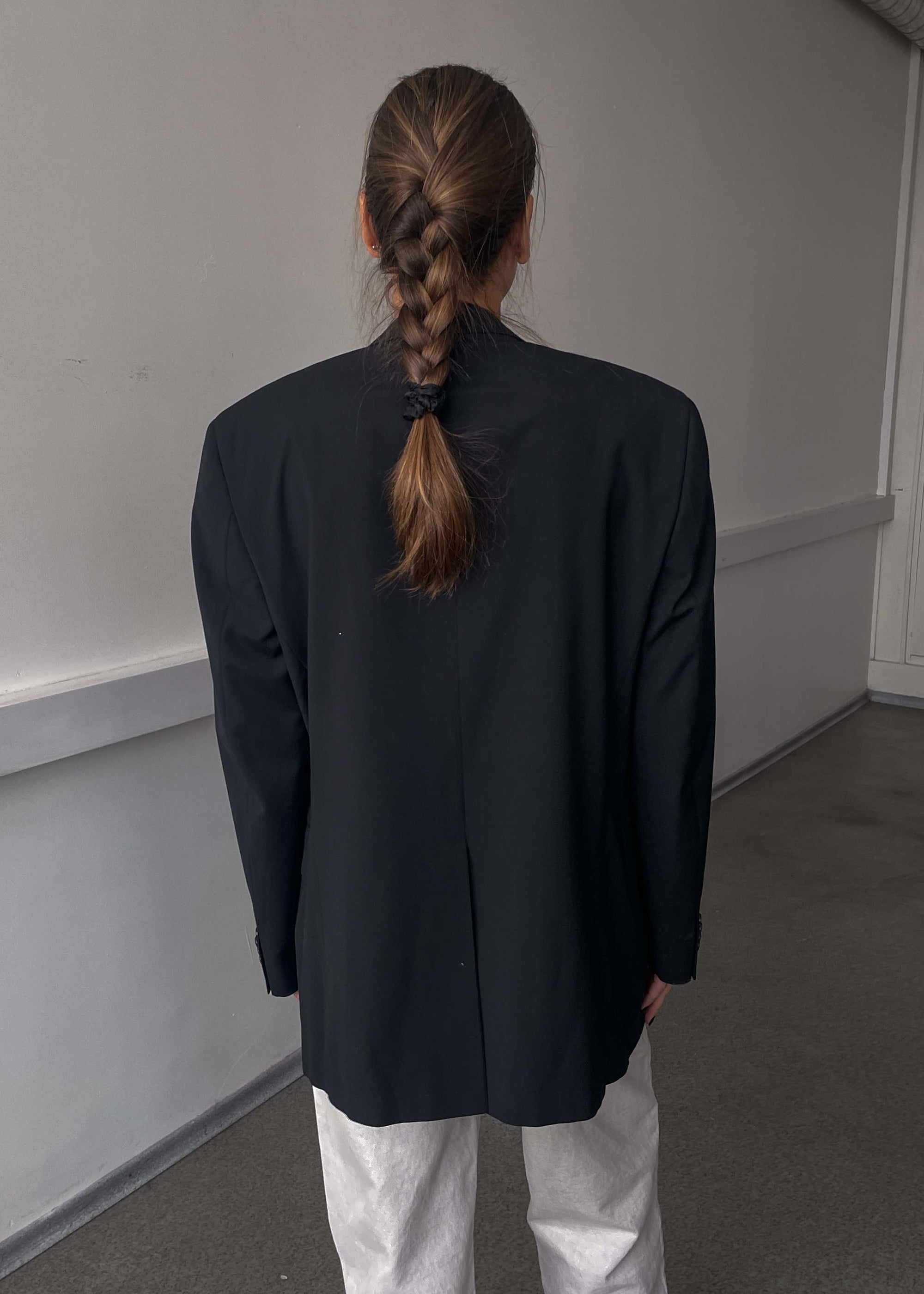 Vintage Black Classic Smaller Fit Blazer