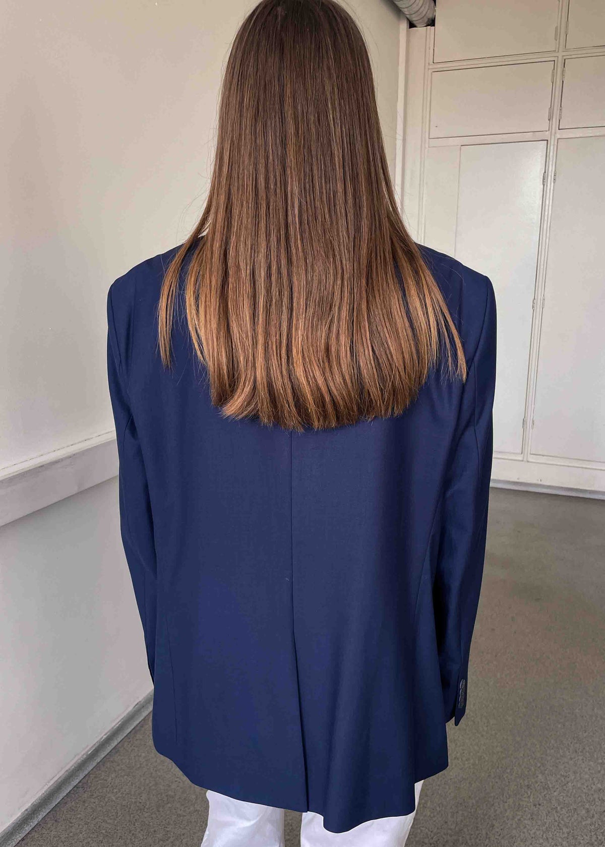 Vintage Blue Oversized Blazer