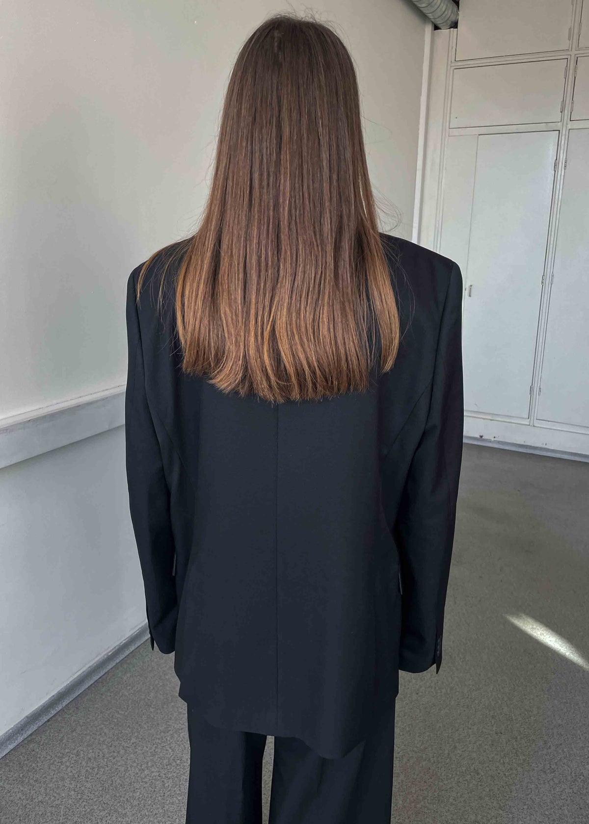 Vintage Classic Black Oversized Blazer
