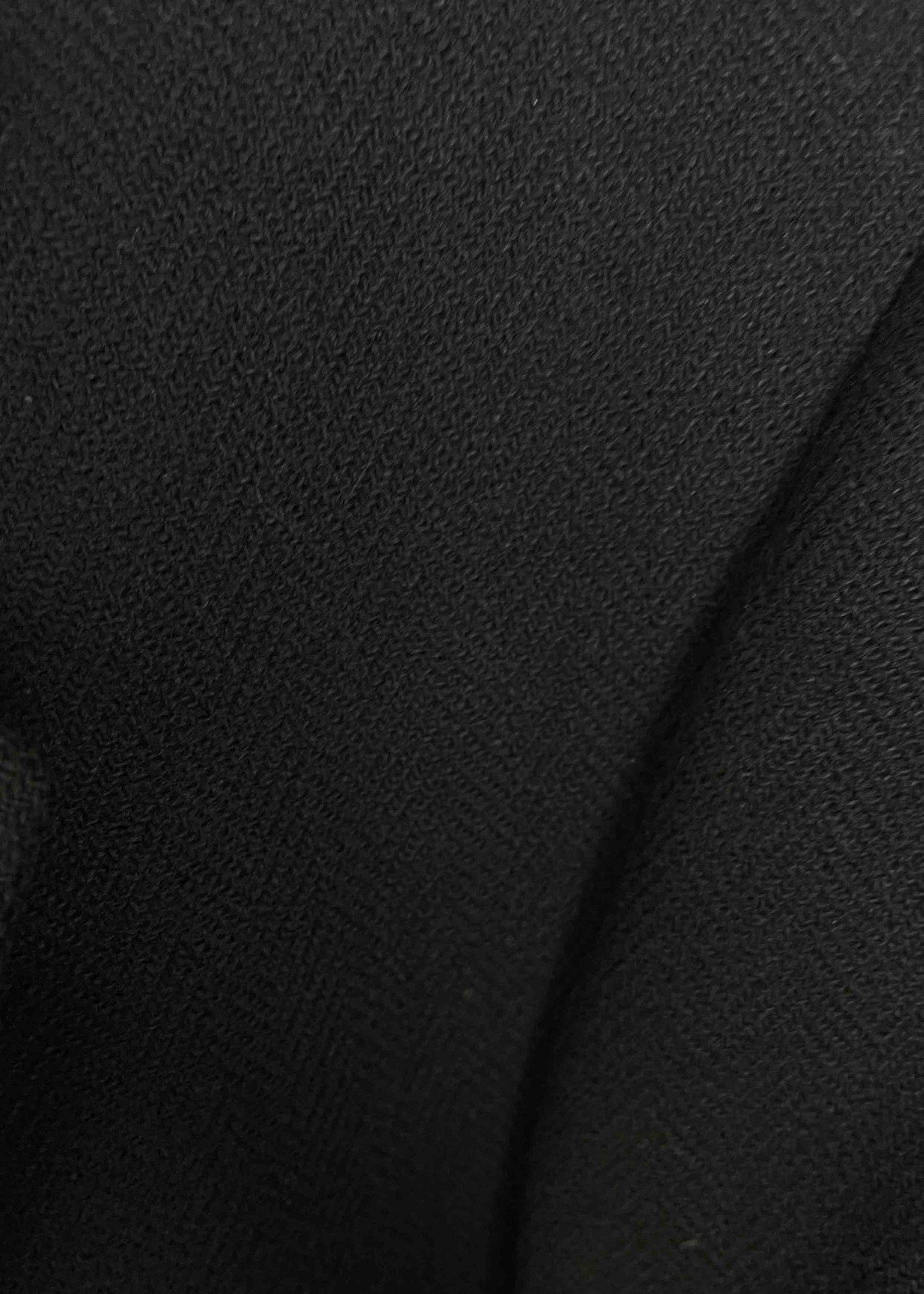 Vintage Black Patterned Oversized Blazer