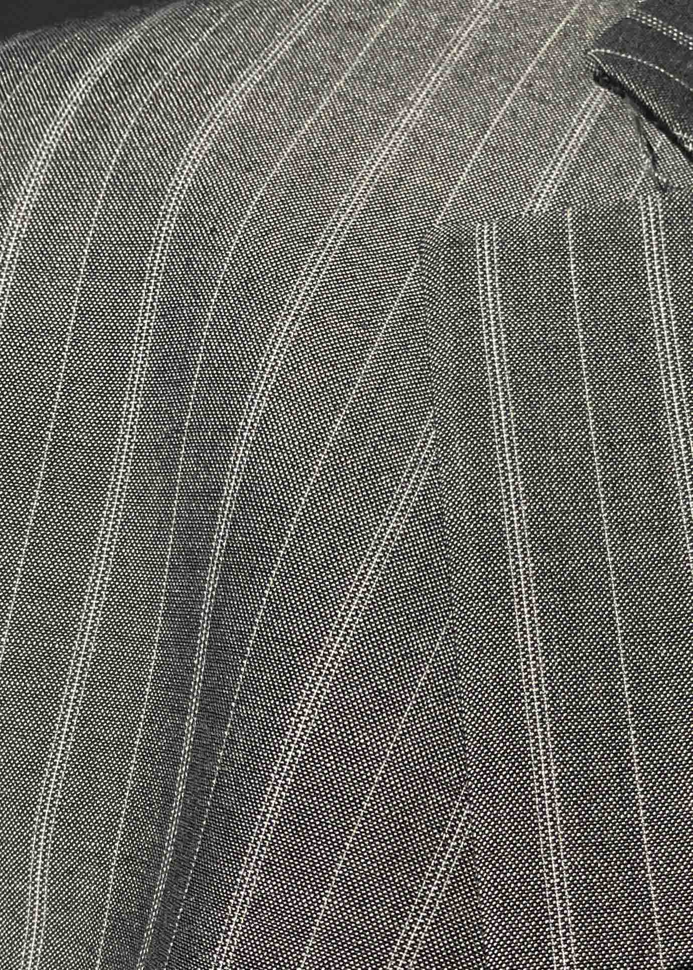 Vintage Dark Grey Oversized Blazer