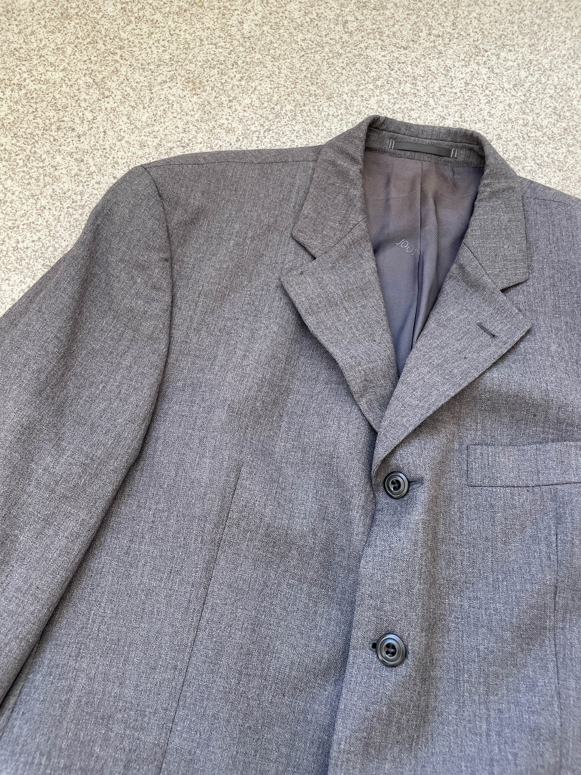 Vintage Grey Oversized Blazer