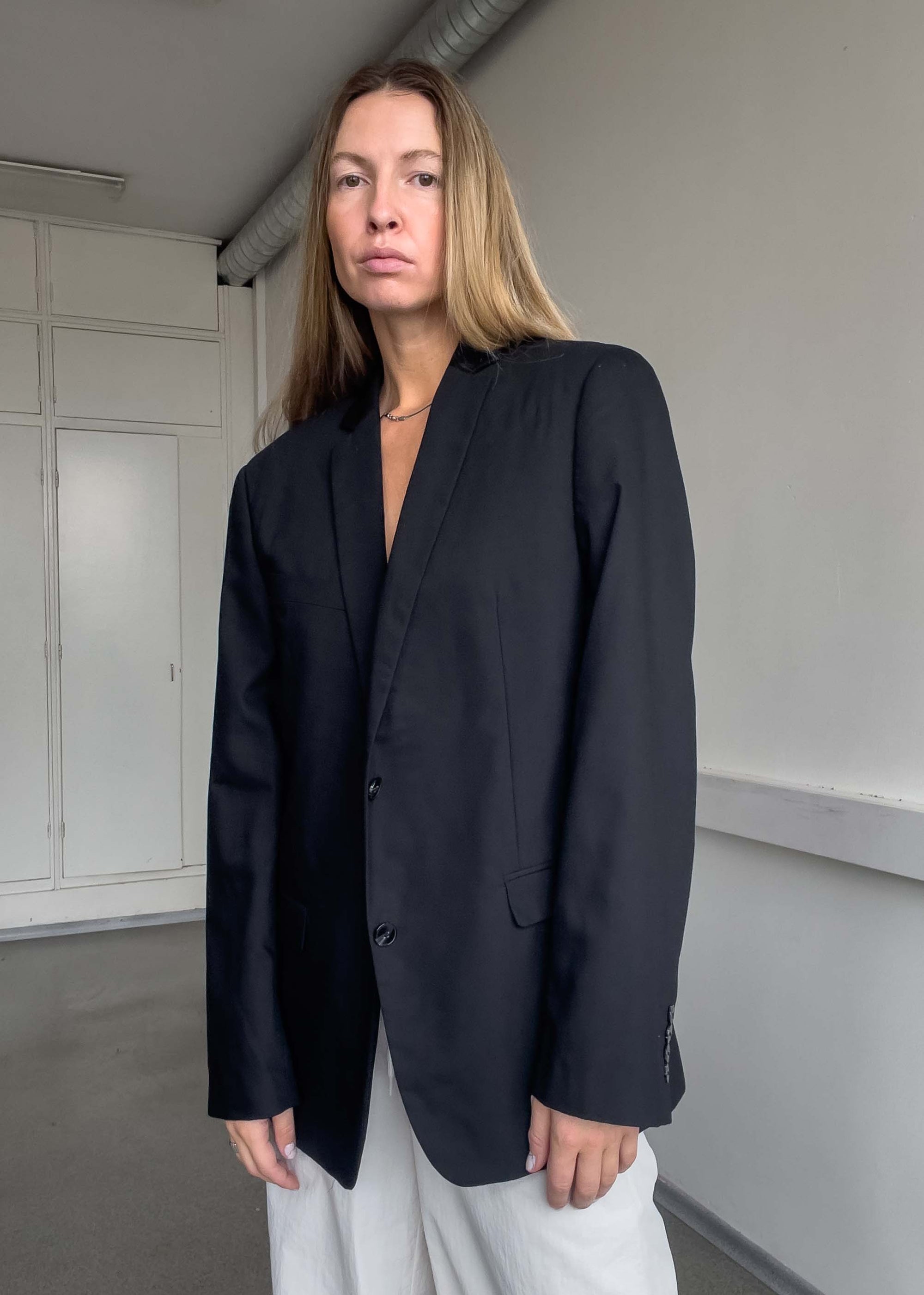 Vintage Black Smaller Fit Blazer