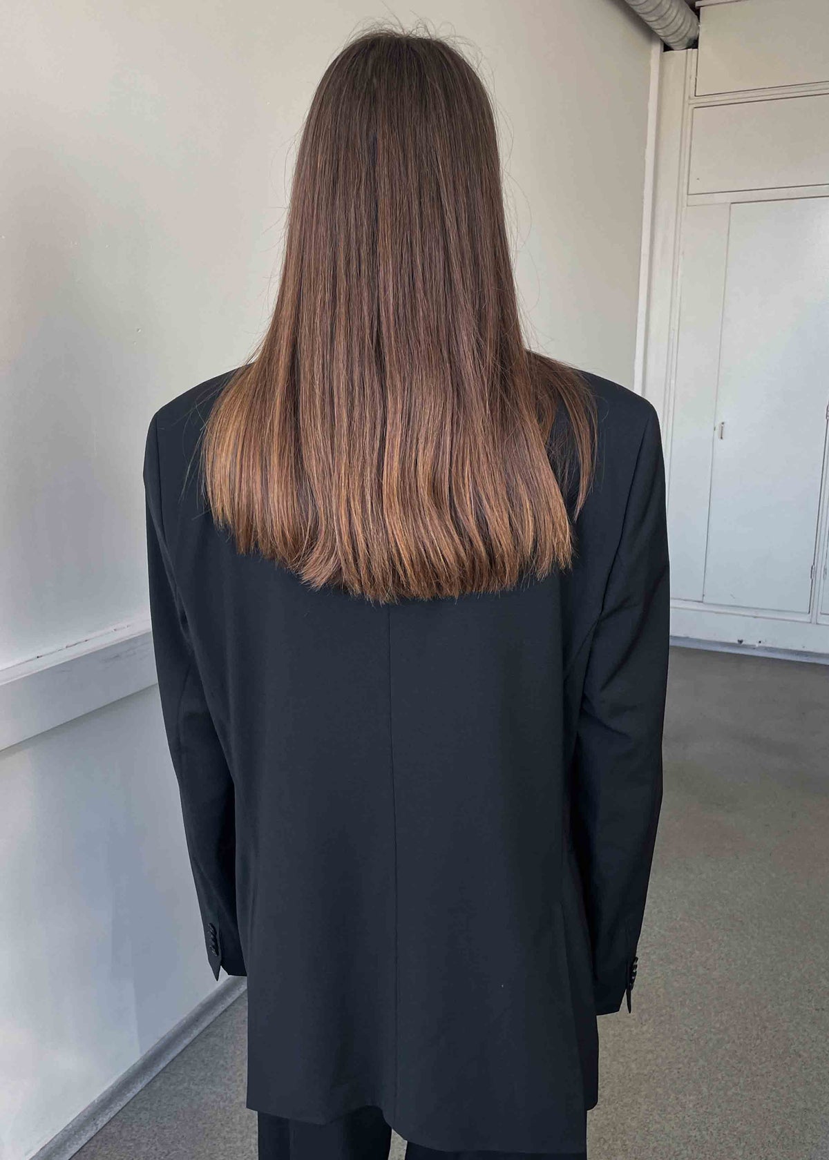 Vintage Classic Black Oversized Blazer