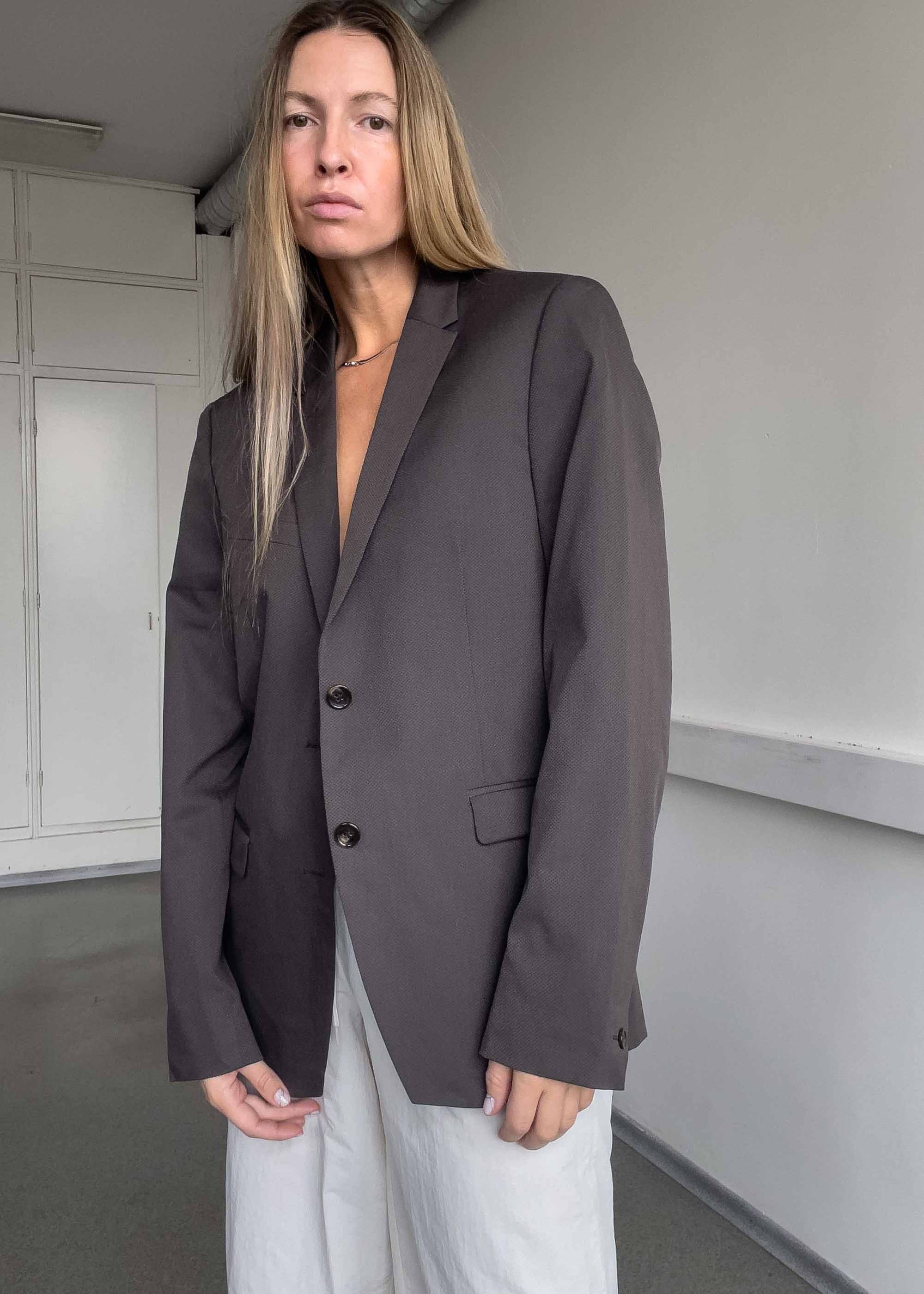Vintage Brown Smaller Fit Blazer