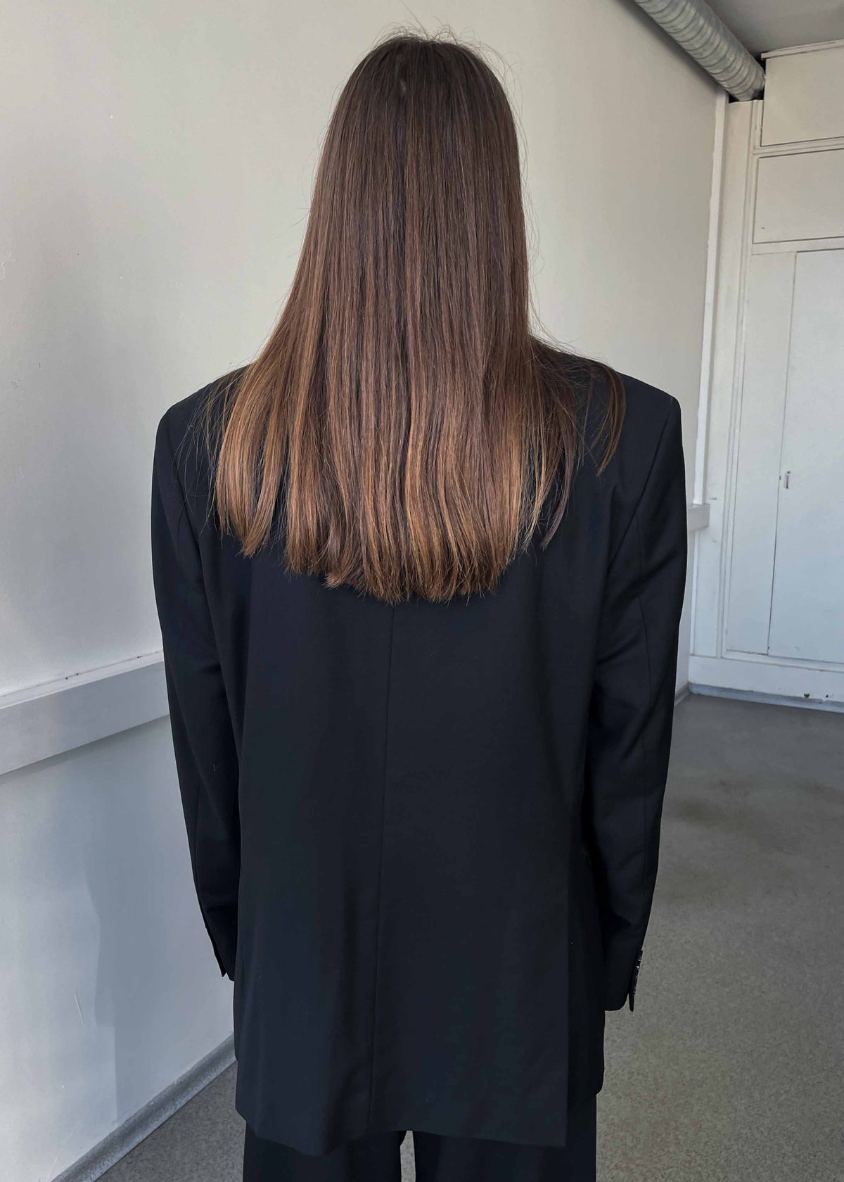 Vintage Classic Black Oversized Blazer