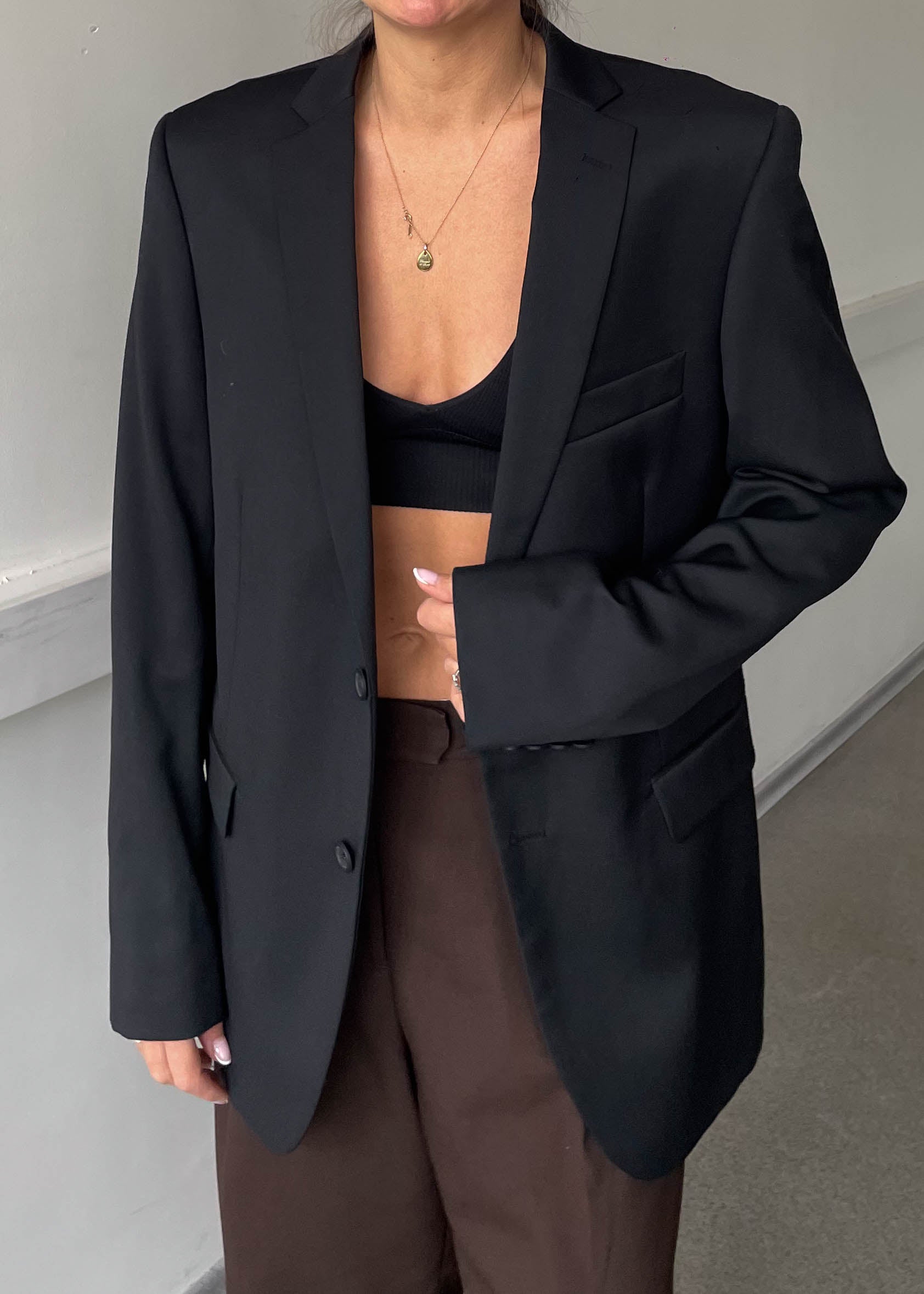 vintage black blazer