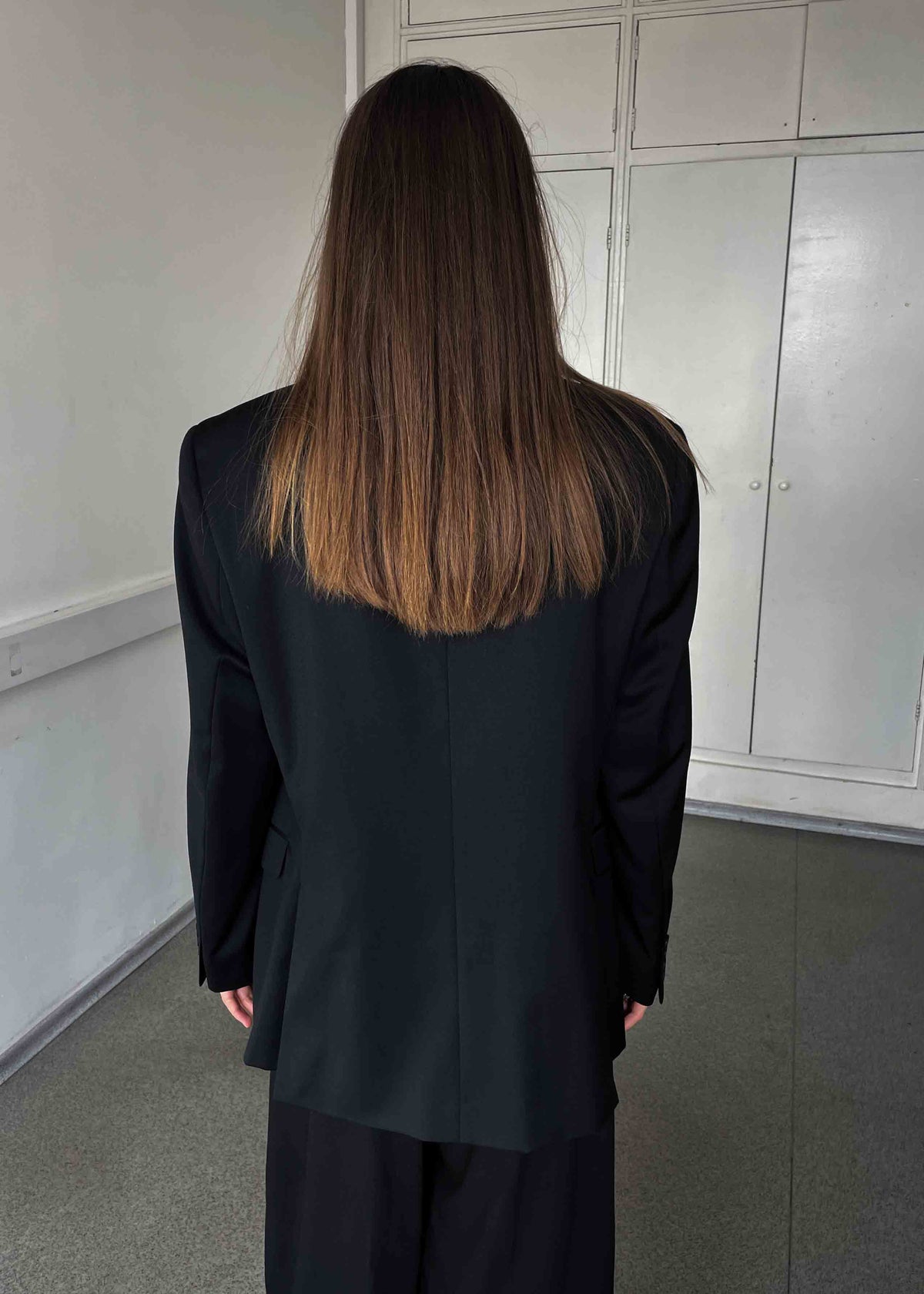 Vintage Classic Black Oversized Blazer