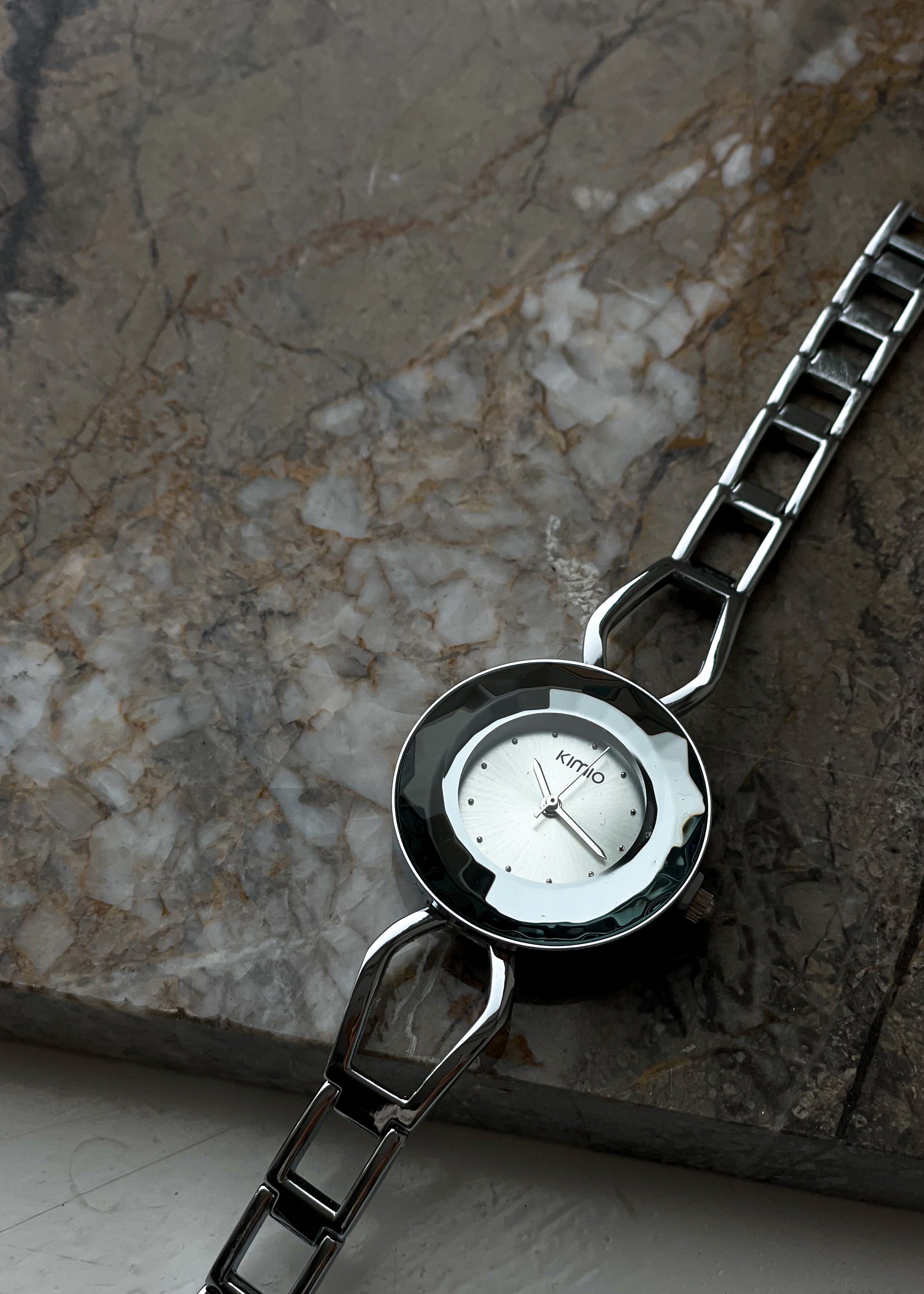 Silver Stainless Steel Elegant Watch