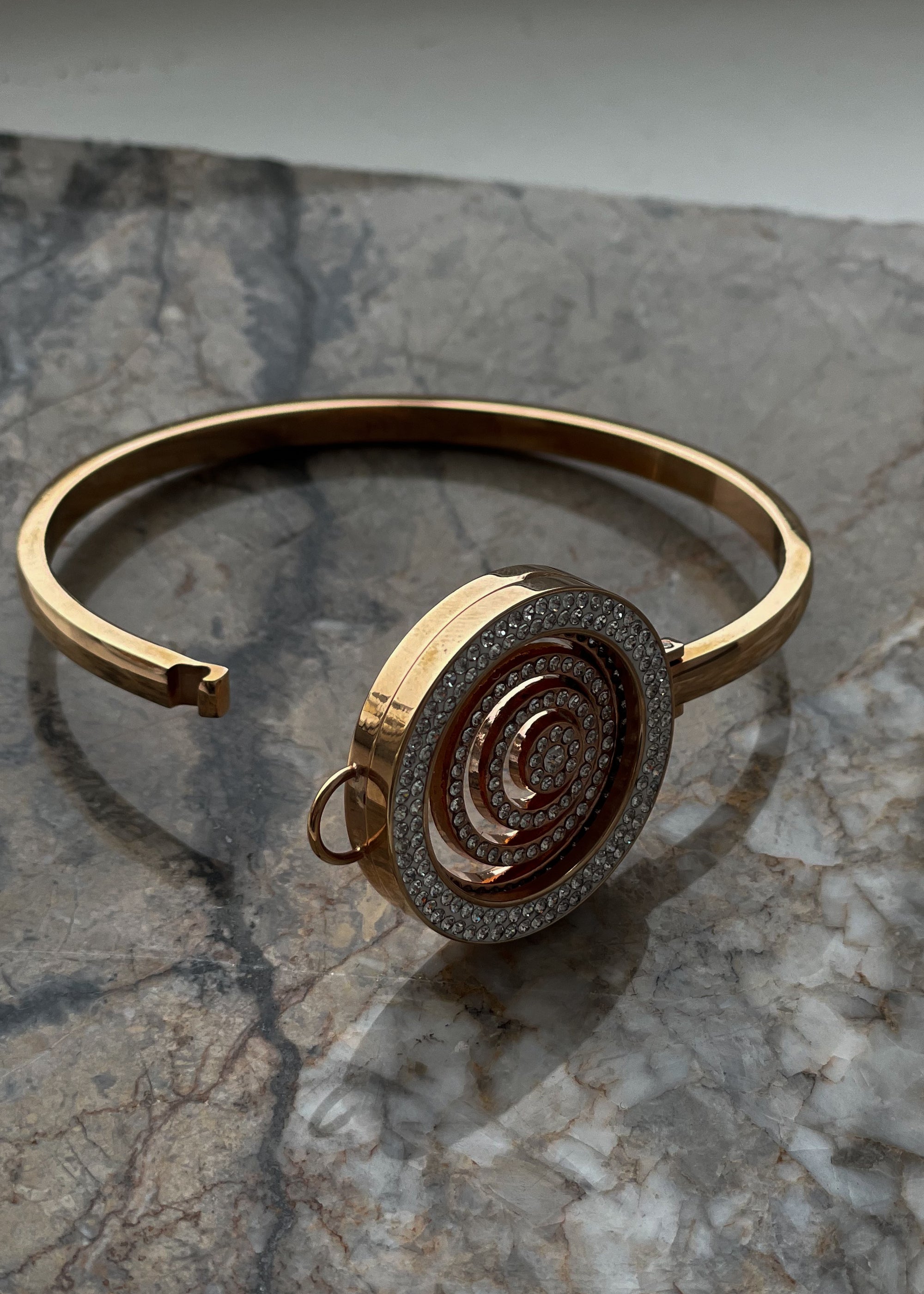 Gold Stainless Steel Elegant Bracelet