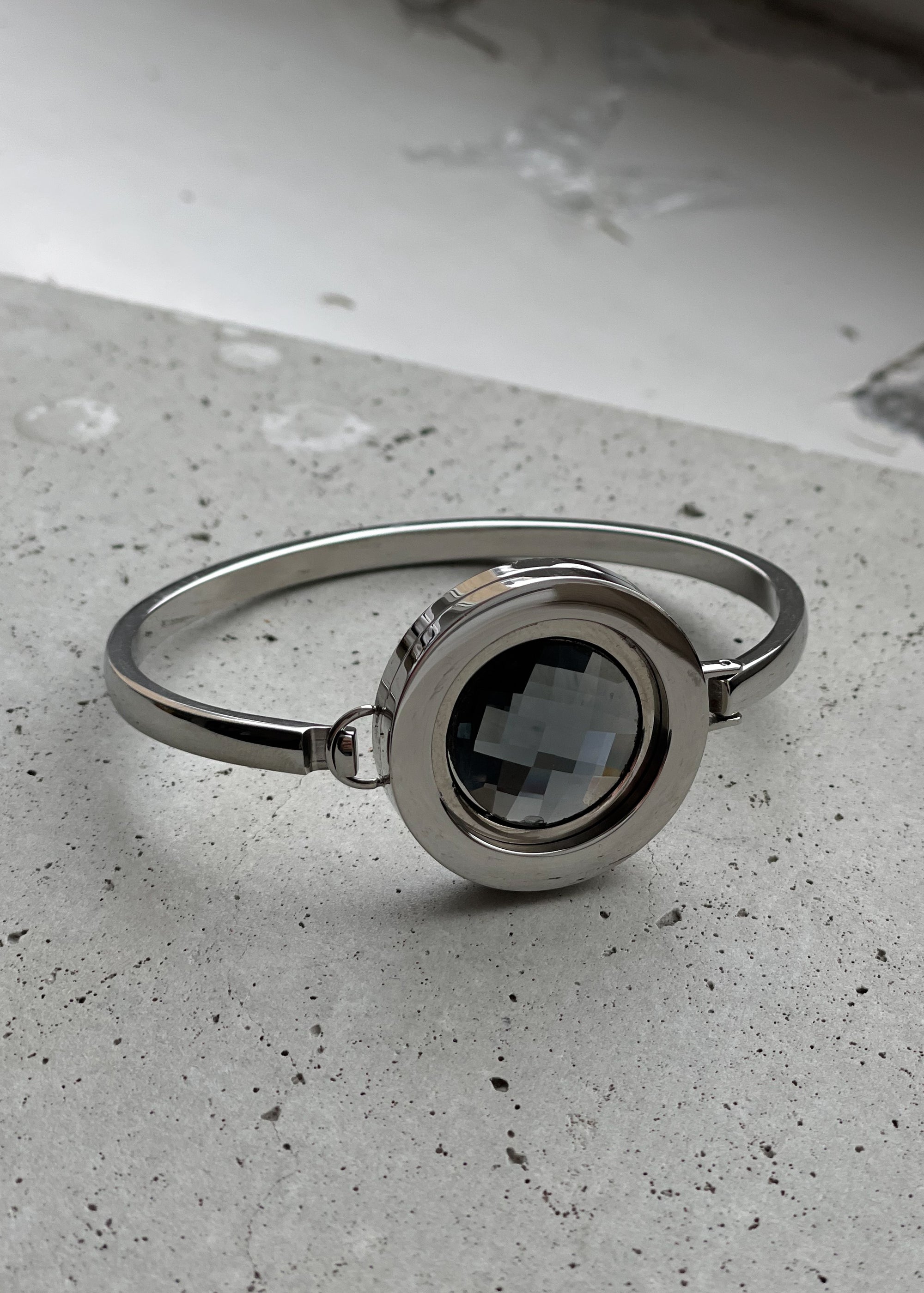 Silver Stainless Steel Elegant Bracelet