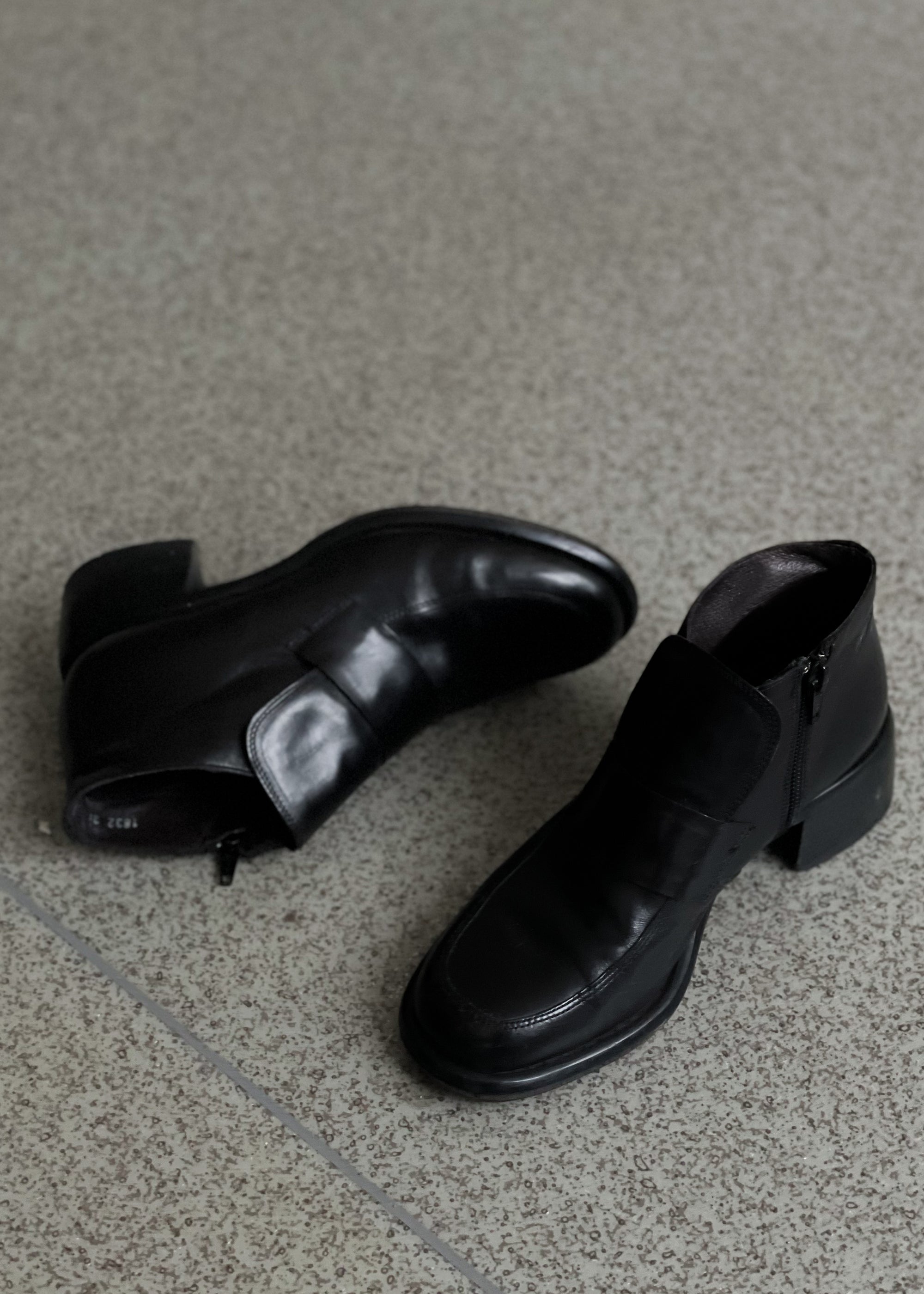 Vintage Black Shoes Size 36